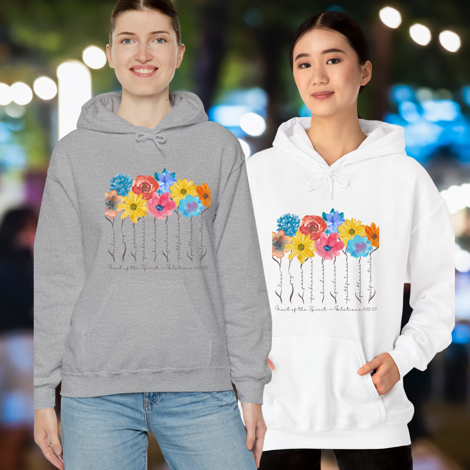 Fruit of the Spirit - Unisex, Heavy Blend Pullover Hoodie product thumbnail image Fruit of the Spirit - Unisex, Heavy Blend Pullover Hoodie product thumbnail image