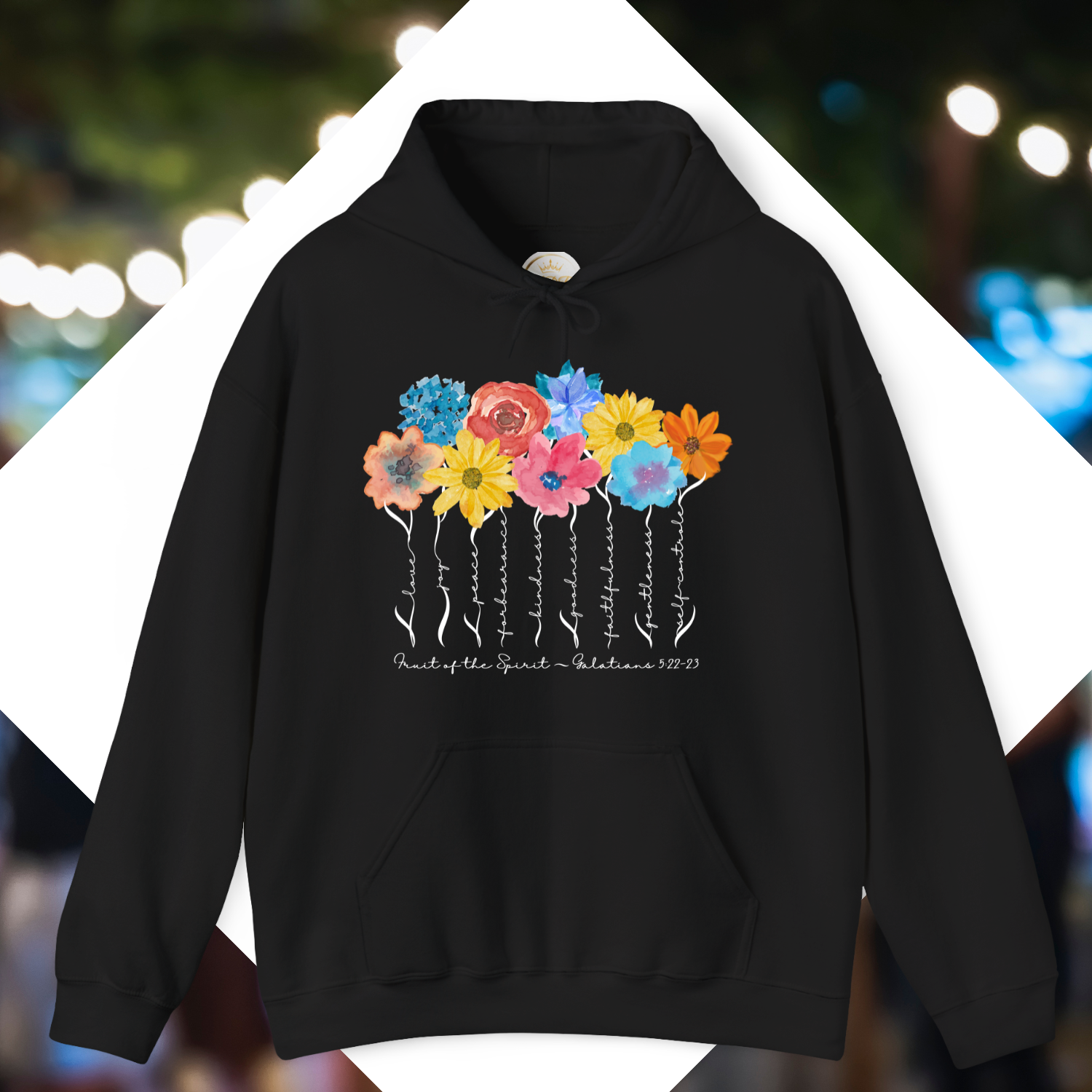 Fruit of the Spirit - Unisex, Heavy Blend Pullover Hoodie product thumbnail image Fruit of the Spirit - Unisex, Heavy Blend Pullover Hoodie product thumbnail image