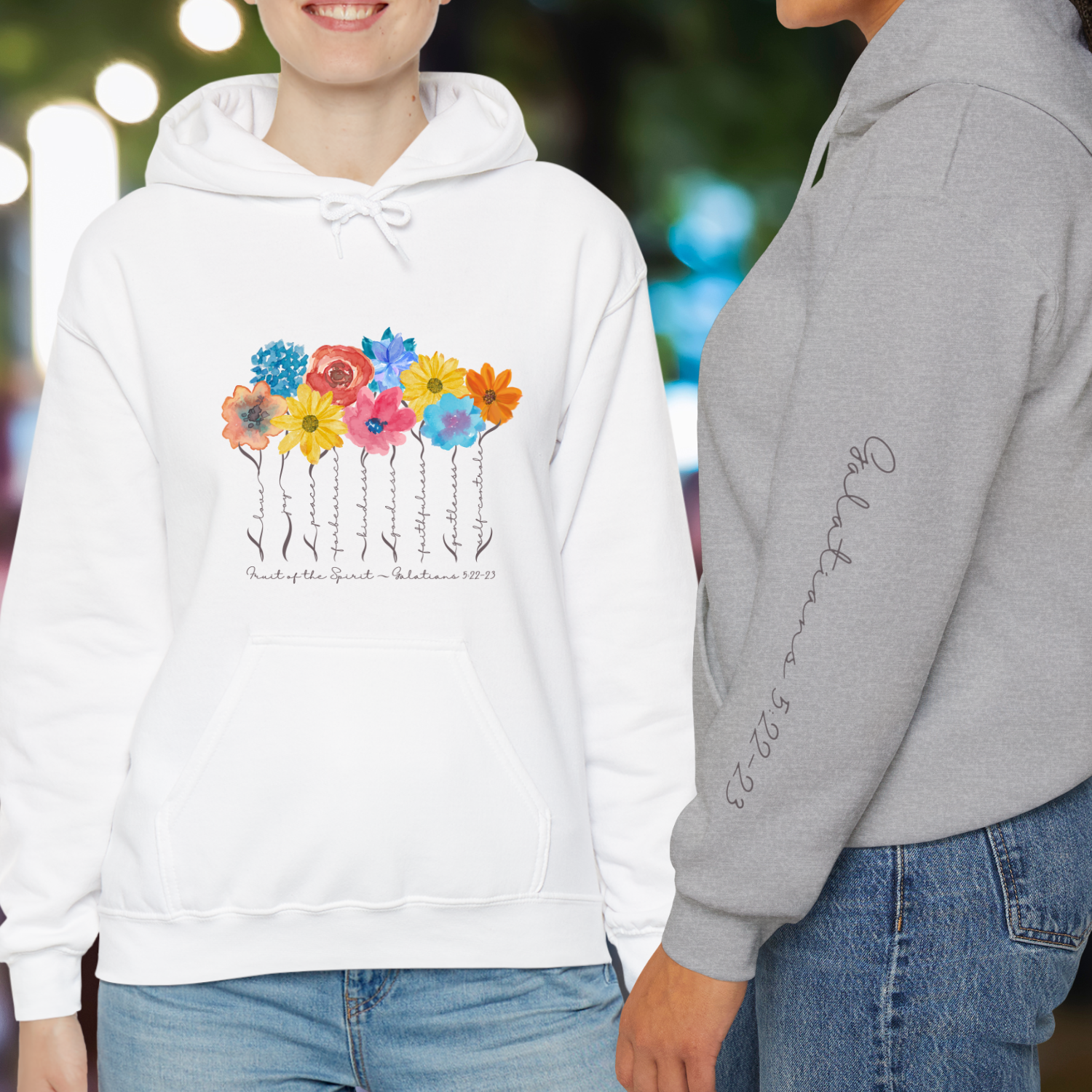 Fruit of the Spirit - Unisex, Heavy Blend Pullover Hoodie product thumbnail image Fruit of the Spirit - Unisex, Heavy Blend Pullover Hoodie product thumbnail image