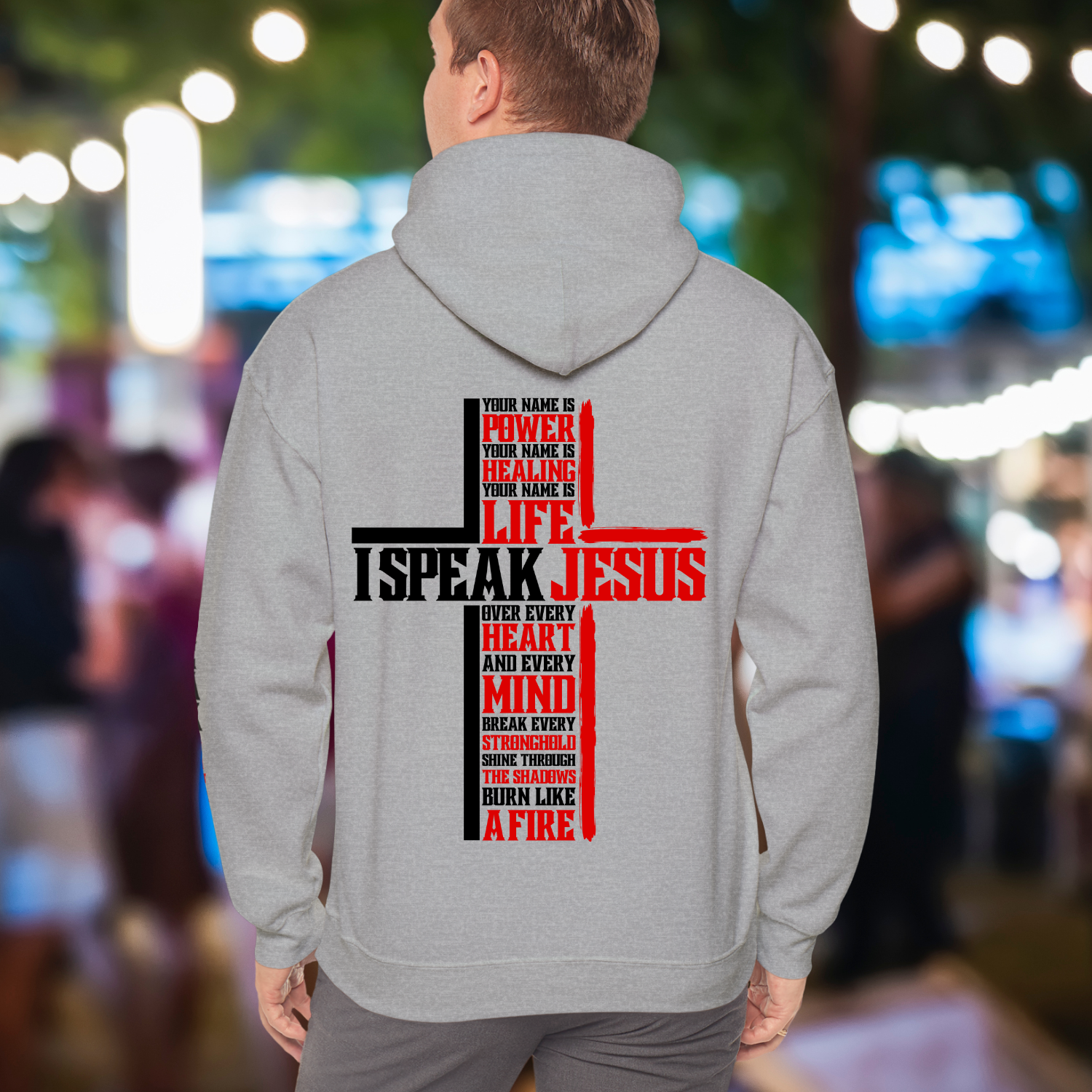 I Speak Jesus - Unisex, Heavy Blend Pullover Hoodie. I Speak Jesus - Unisex, Heavy Blend Pullover Hoodie.