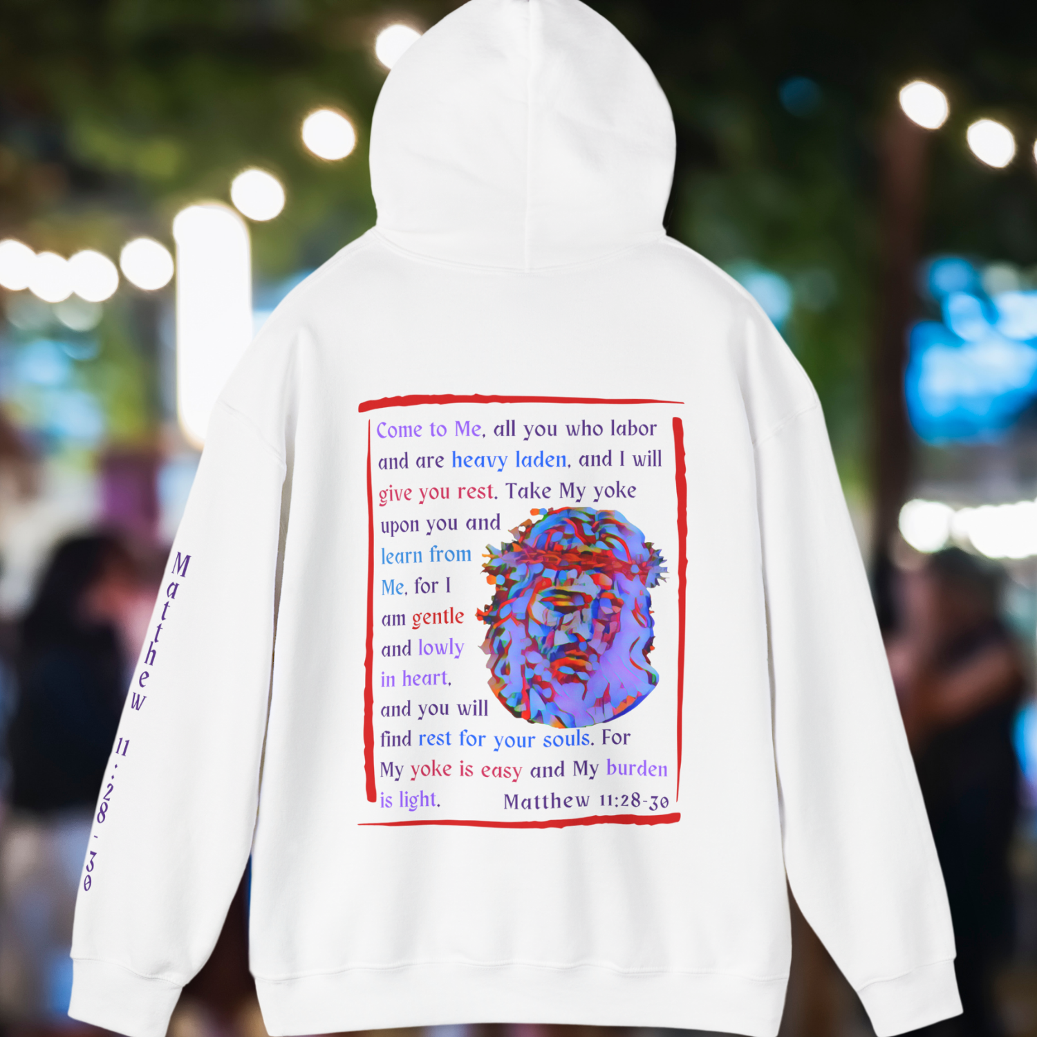 Come to Me - Unisex, Heavy Blend Pullover Hoodie product thumbnail image Come to Me - Unisex, Heavy Blend Pullover Hoodie product thumbnail image