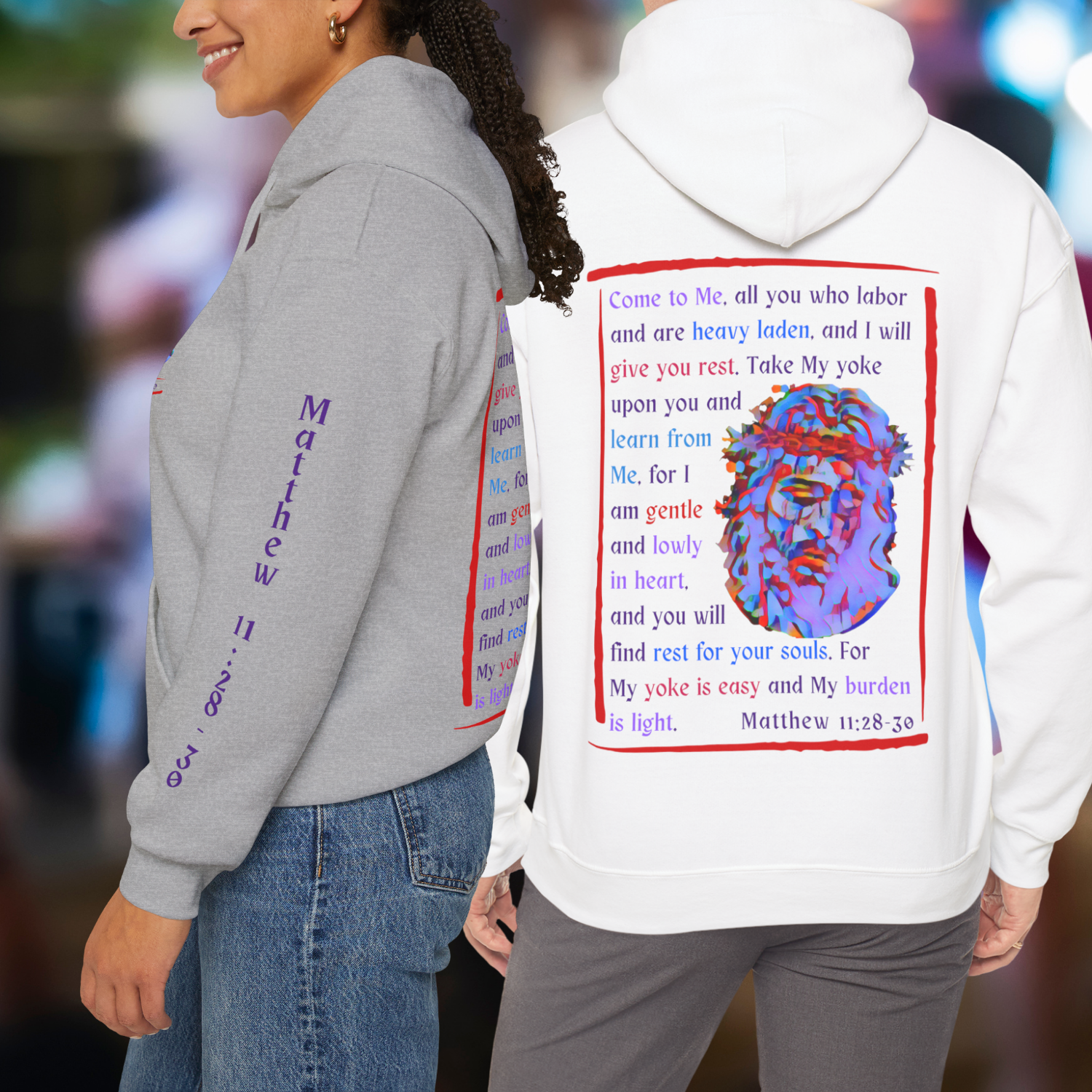 Come to Me - Unisex, Heavy Blend Pullover Hoodie product thumbnail image Come to Me - Unisex, Heavy Blend Pullover Hoodie product thumbnail image