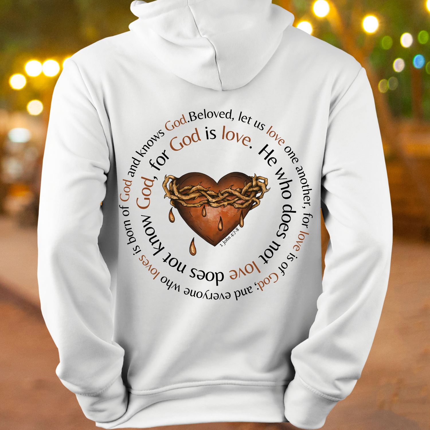 God Is Love - Unisex, Heavy Blend Pullover Hoodie product thumbnail image God Is Love - Unisex, Heavy Blend Pullover Hoodie product thumbnail image