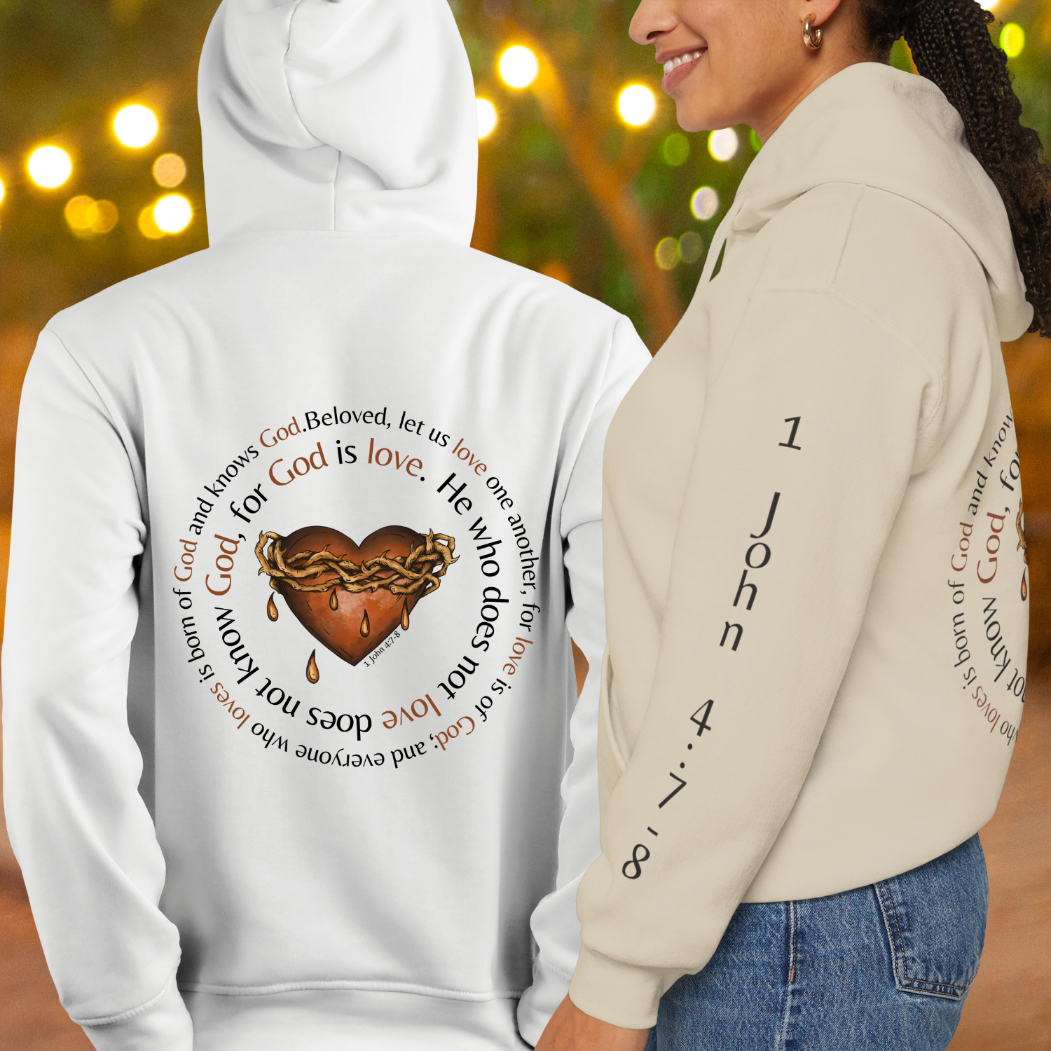 God Is Love - Unisex, Heavy Blend Pullover Hoodie product thumbnail image