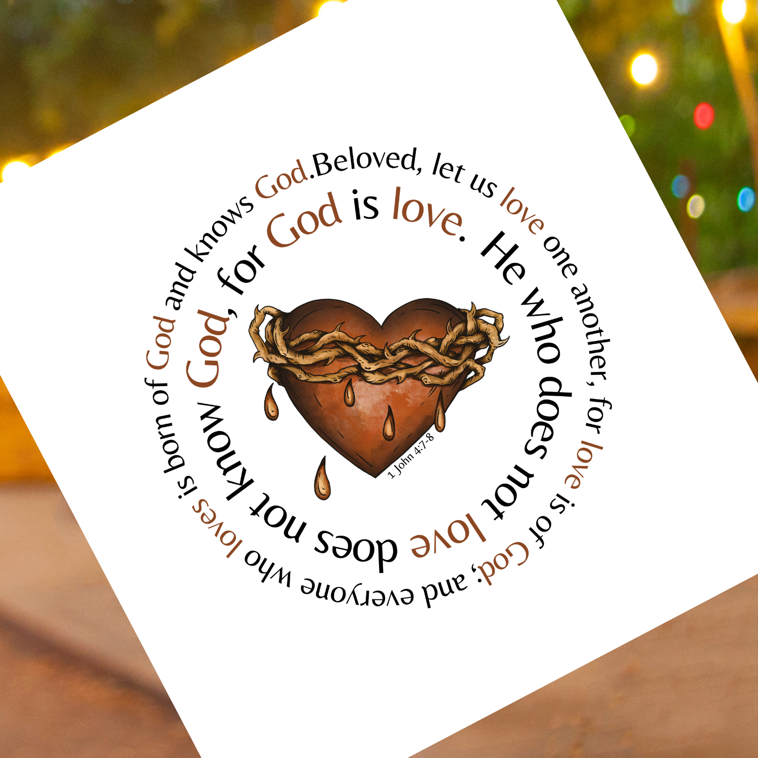 God Is Love - Unisex, Heavy Blend Pullover Hoodie product thumbnail image