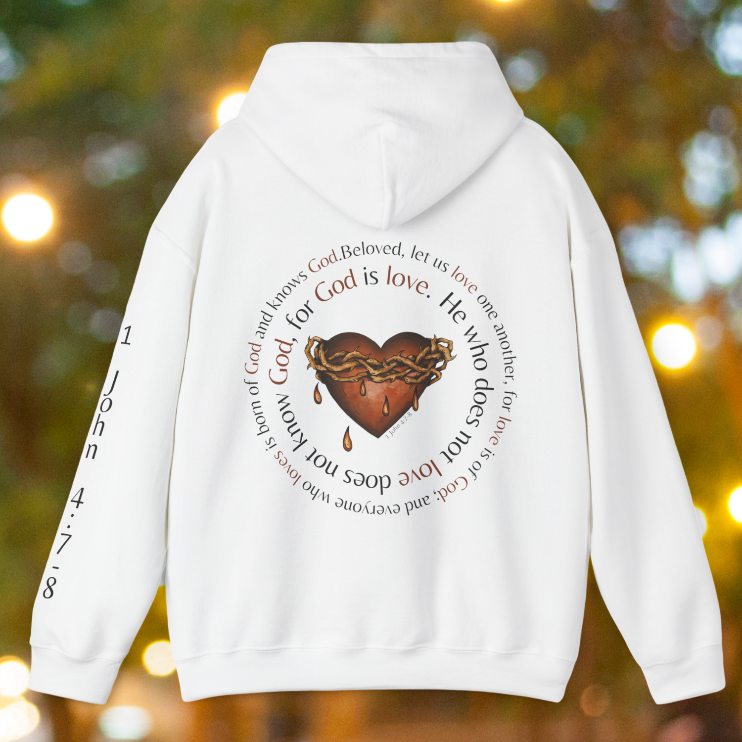 God Is Love - Unisex, Heavy Blend Pullover Hoodie product thumbnail image