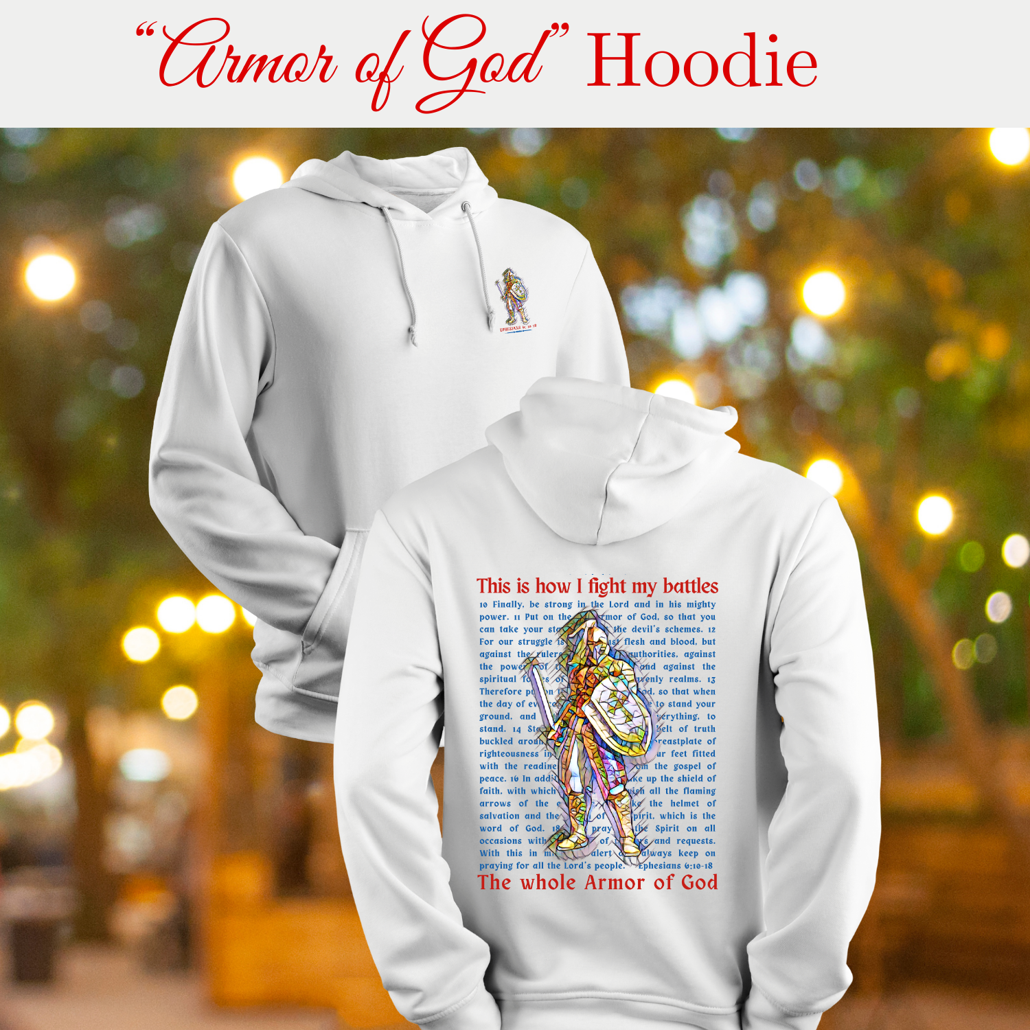 The Whole Armor of God - Unisex, Heavy Blend Pullover Hoodie product thumbnail image The Whole Armor of God - Unisex, Heavy Blend Pullover Hoodie product thumbnail image