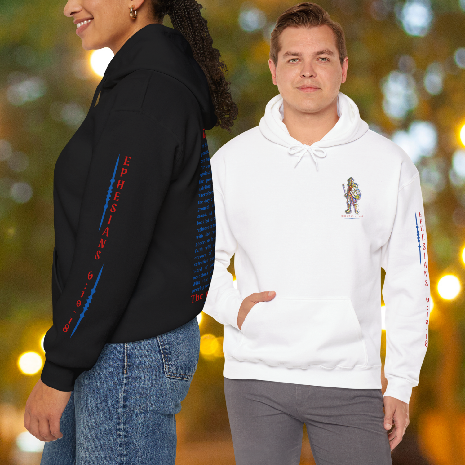 The Whole Armor of God - Unisex, Heavy Blend Pullover Hoodie product thumbnail image The Whole Armor of God - Unisex, Heavy Blend Pullover Hoodie product thumbnail image