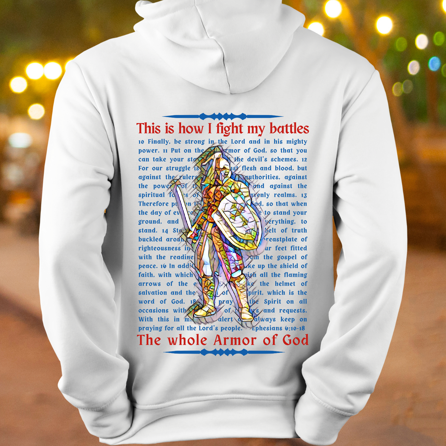 The Whole Armor of God - Unisex, Heavy Blend Pullover Hoodie product thumbnail image The Whole Armor of God - Unisex, Heavy Blend Pullover Hoodie product thumbnail image