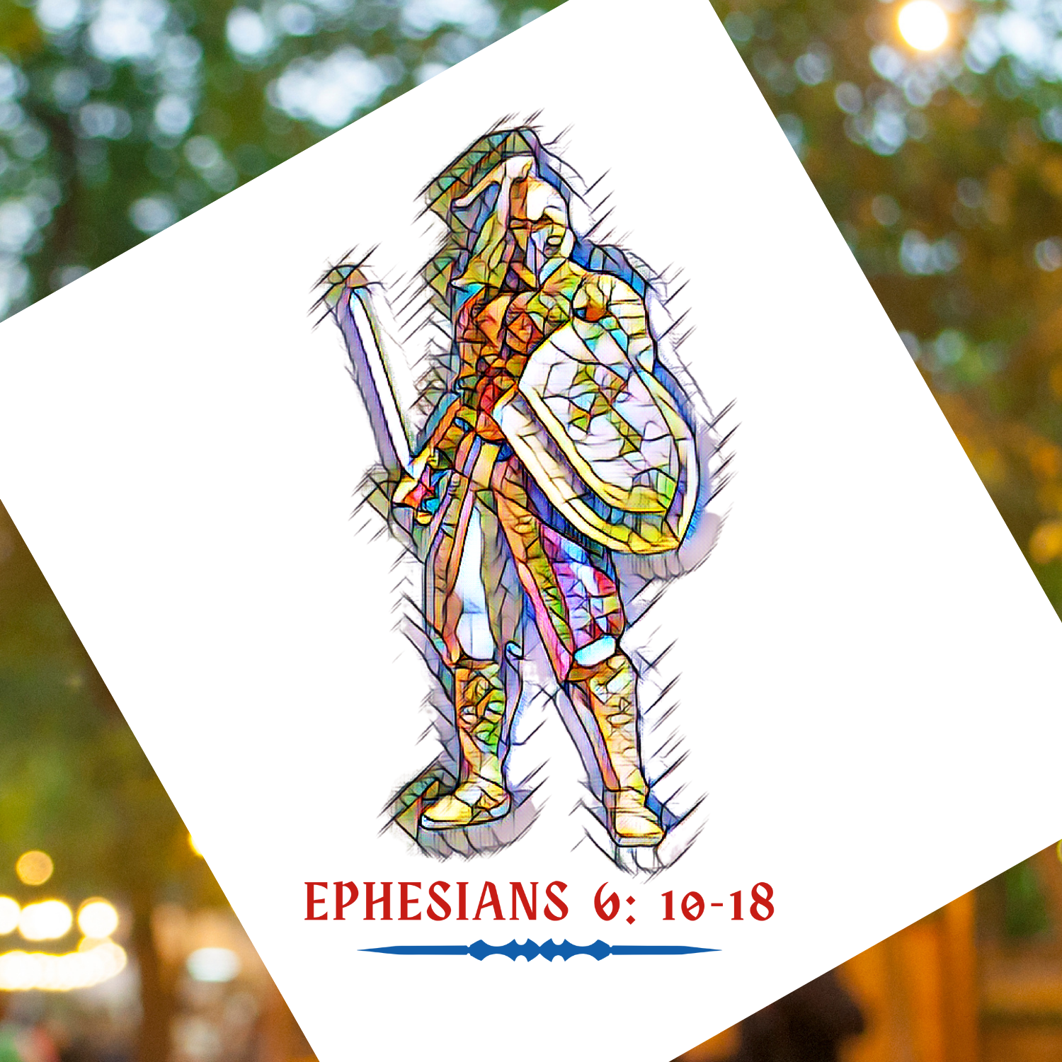 The Whole Armor of God - Unisex, Heavy Blend Pullover Hoodie product thumbnail image The Whole Armor of God - Unisex, Heavy Blend Pullover Hoodie product thumbnail image