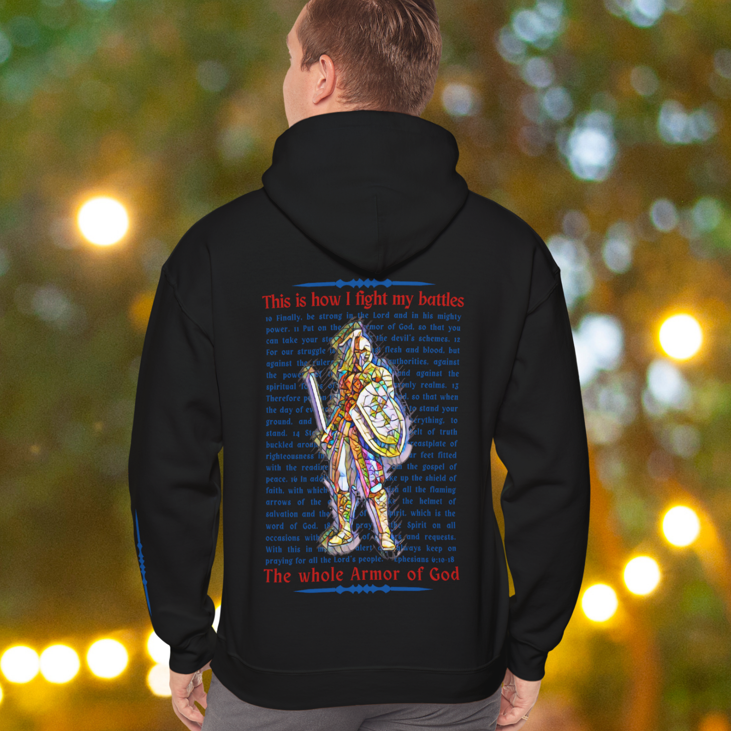 The Whole Armor of God - Unisex, Heavy Blend Pullover Hoodie product thumbnail image The Whole Armor of God - Unisex, Heavy Blend Pullover Hoodie product thumbnail image