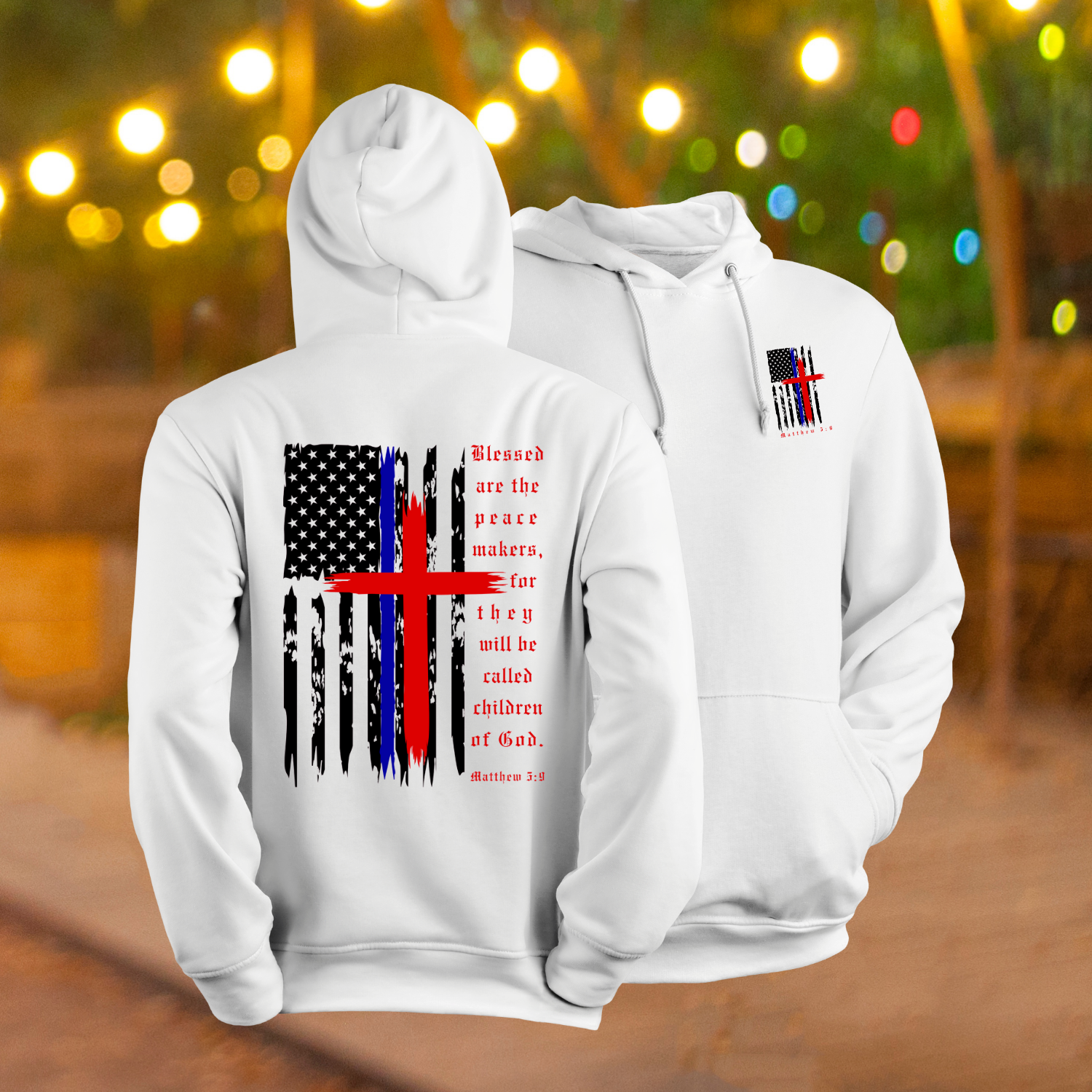 Peacemakers - Unisex, Heavy Blend Pullover Hoodie product thumbnail image Peacemakers - Unisex, Heavy Blend Pullover Hoodie product thumbnail image