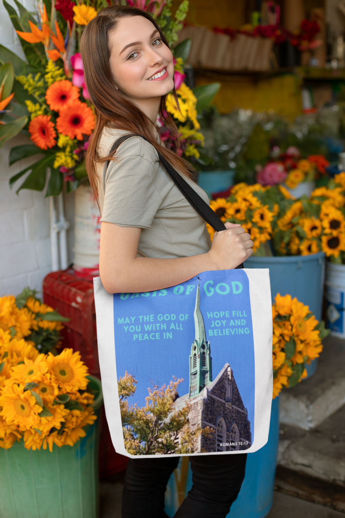 Oasis Of God Christian - Tote Bag product thumbnail image Oasis Of God Christian - Tote Bag product thumbnail image