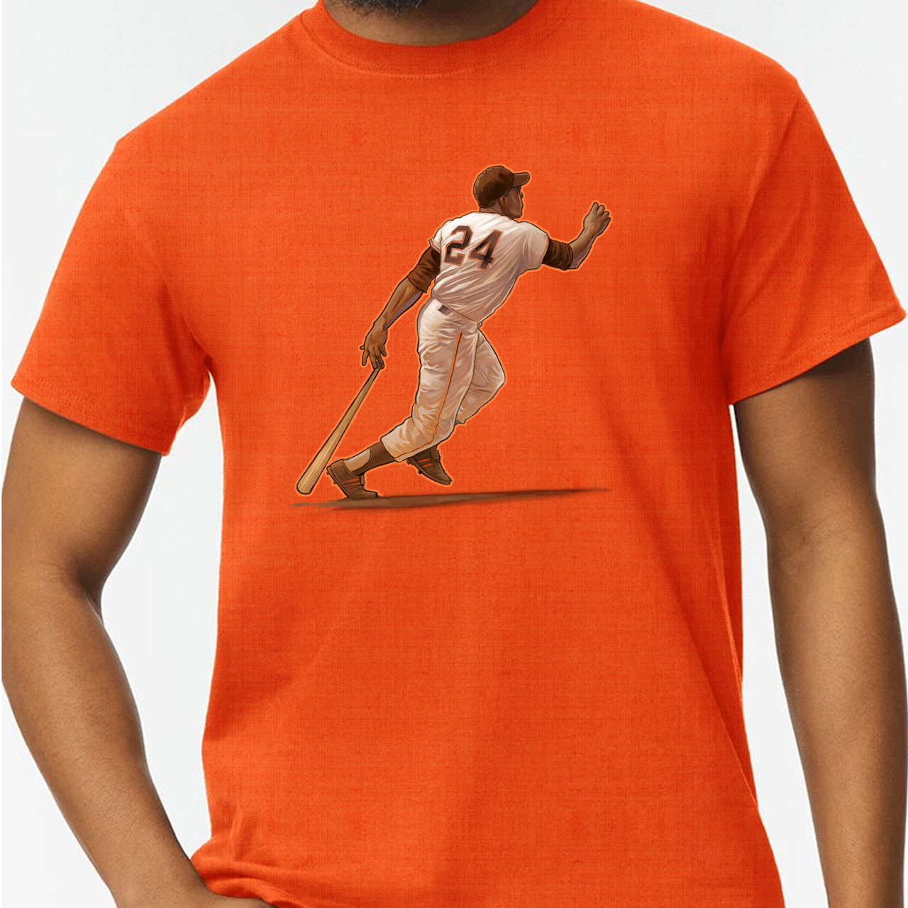 Willie Mays "Say Hey Kid" 24 San Francisco Giants. Unisex Softstyle T-Shirt product thumbnail image Willie Mays "Say Hey Kid" 24 San Francisco Giants. Unisex Softstyle T-Shirt product thumbnail image