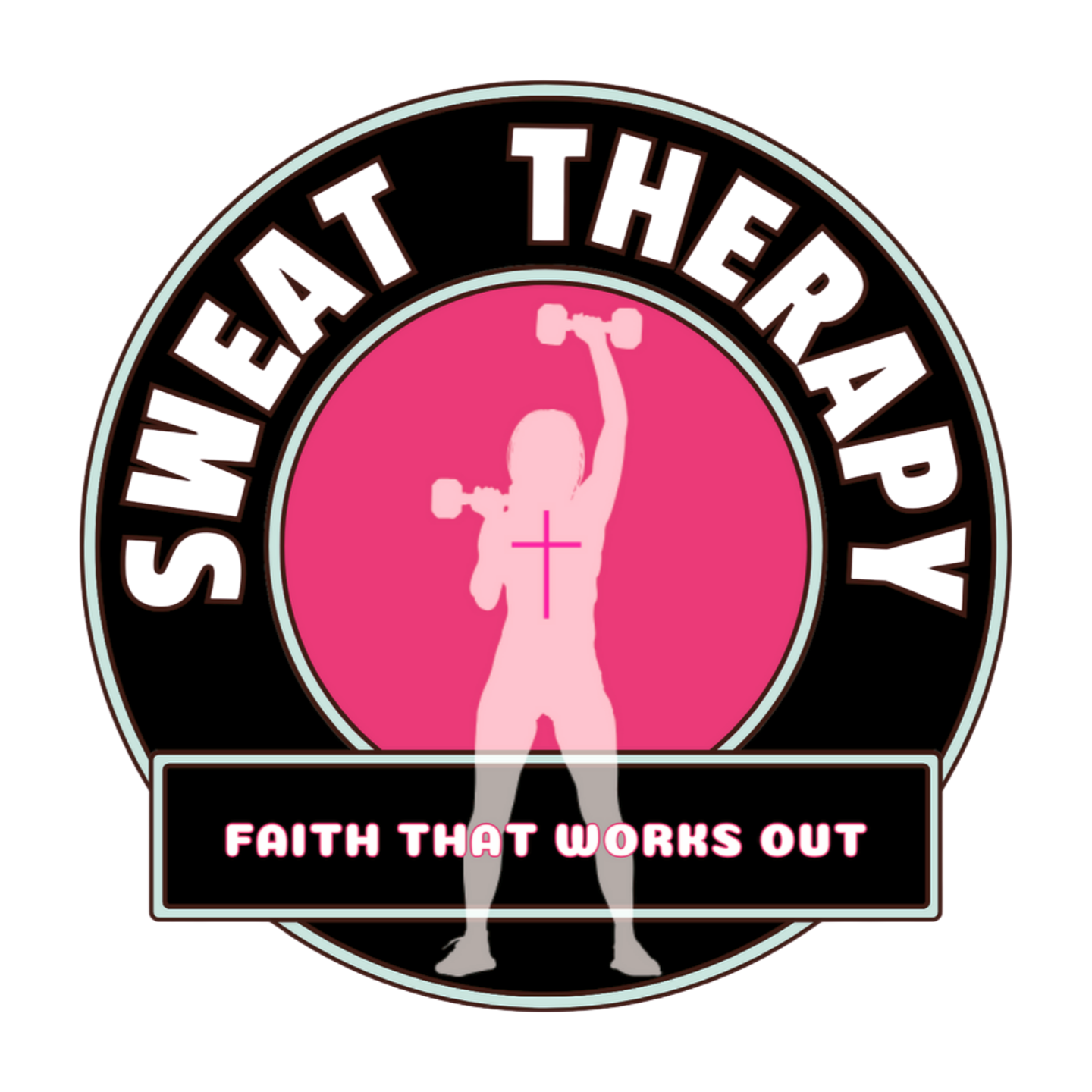 Faith That Works Out (Sweat Therapy T - Shirt) product thumbnail image Faith That Works Out (Sweat Therapy T - Shirt) product thumbnail image