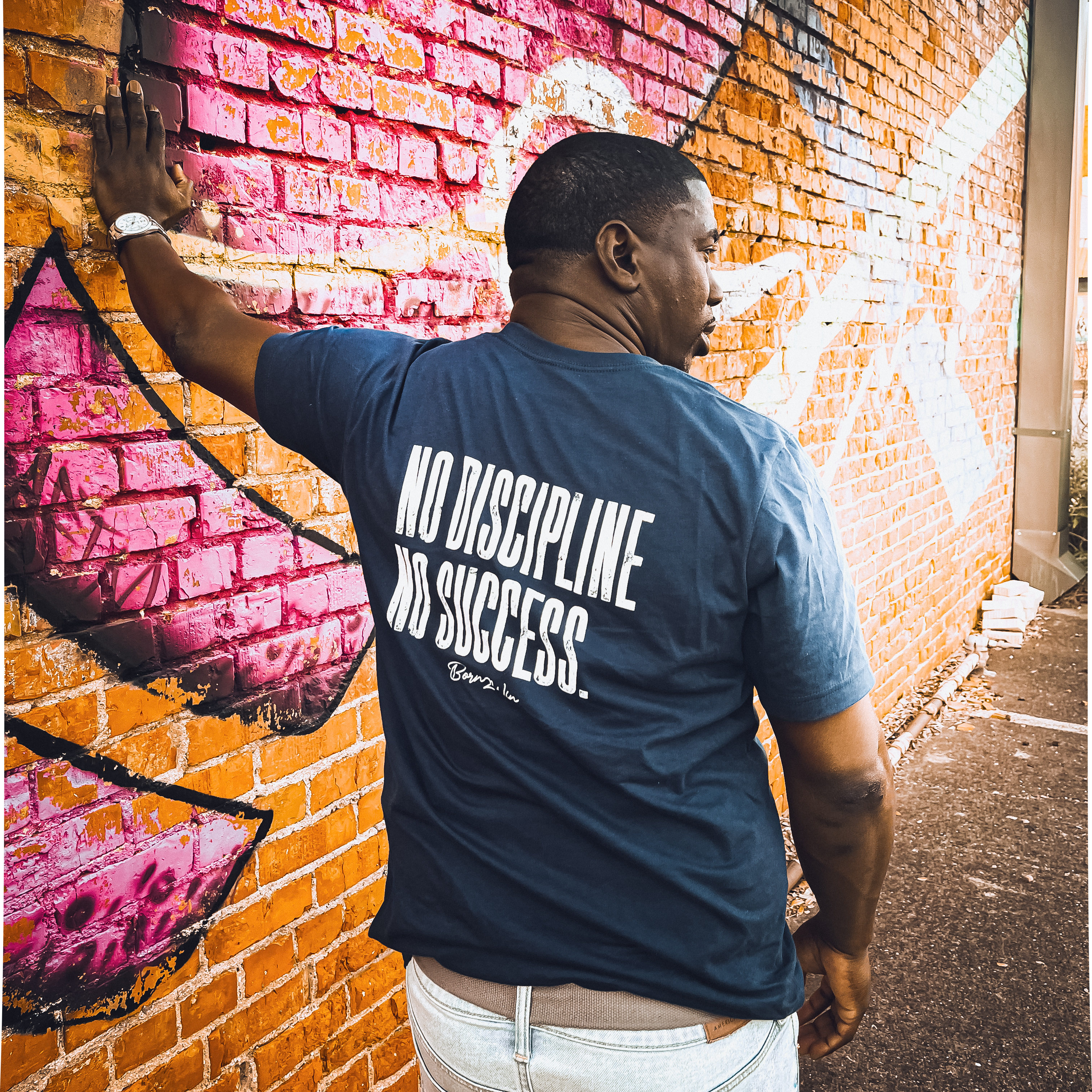 No Discipline No Success - Unisex Jersey Short Sleeve Tee product thumbnail image No Discipline No Success - Unisex Jersey Short Sleeve Tee product thumbnail image