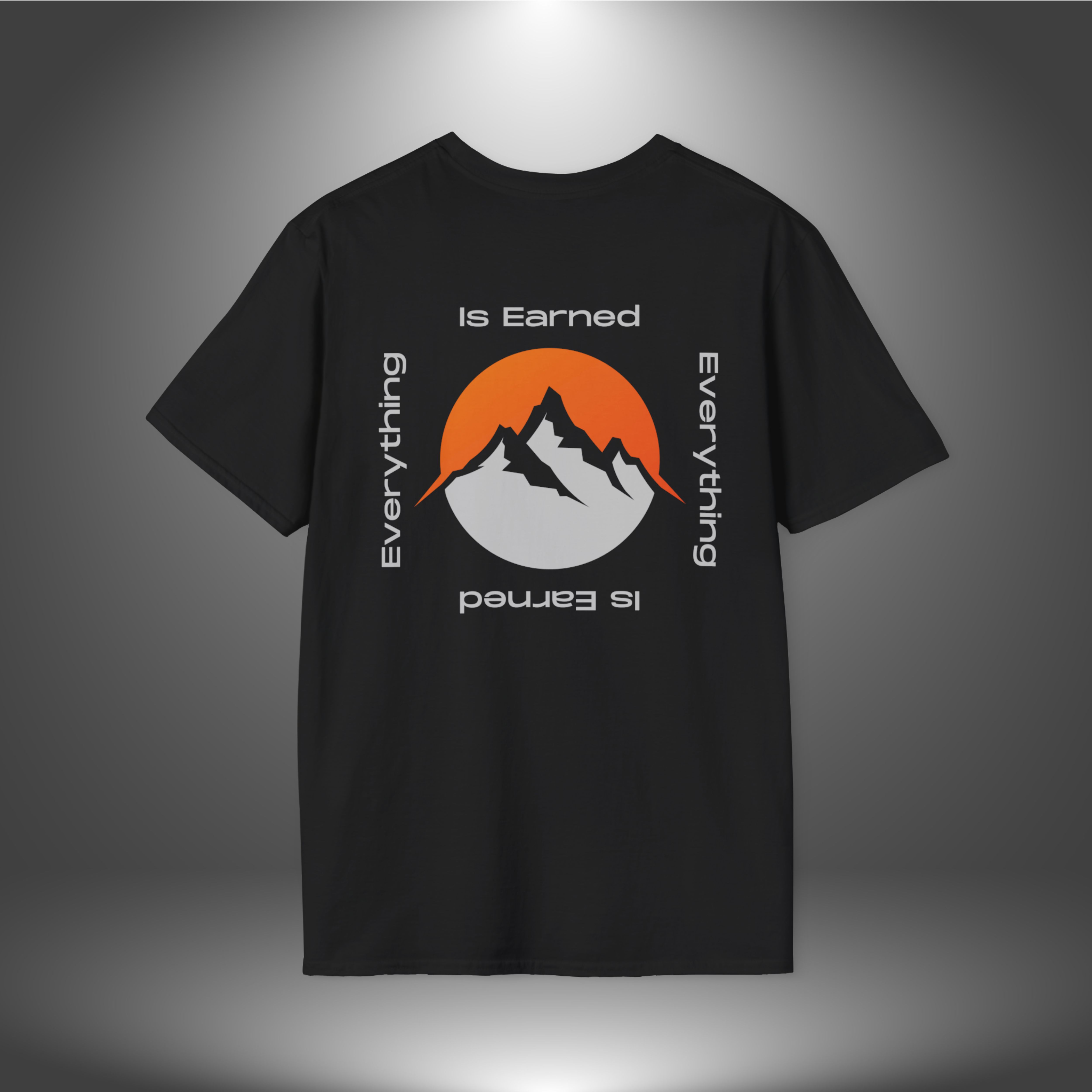 Everything is Earned Tee, Motivational Graphic Shirt, Inspirational Unisex Top, Empowering Quote Clothing, Positive Vibes Tee Everything is Earned Tee, Motivational Graphic Shirt, Inspirational Unisex Top, Empowering Quote Clothing, Positive Vibes Tee