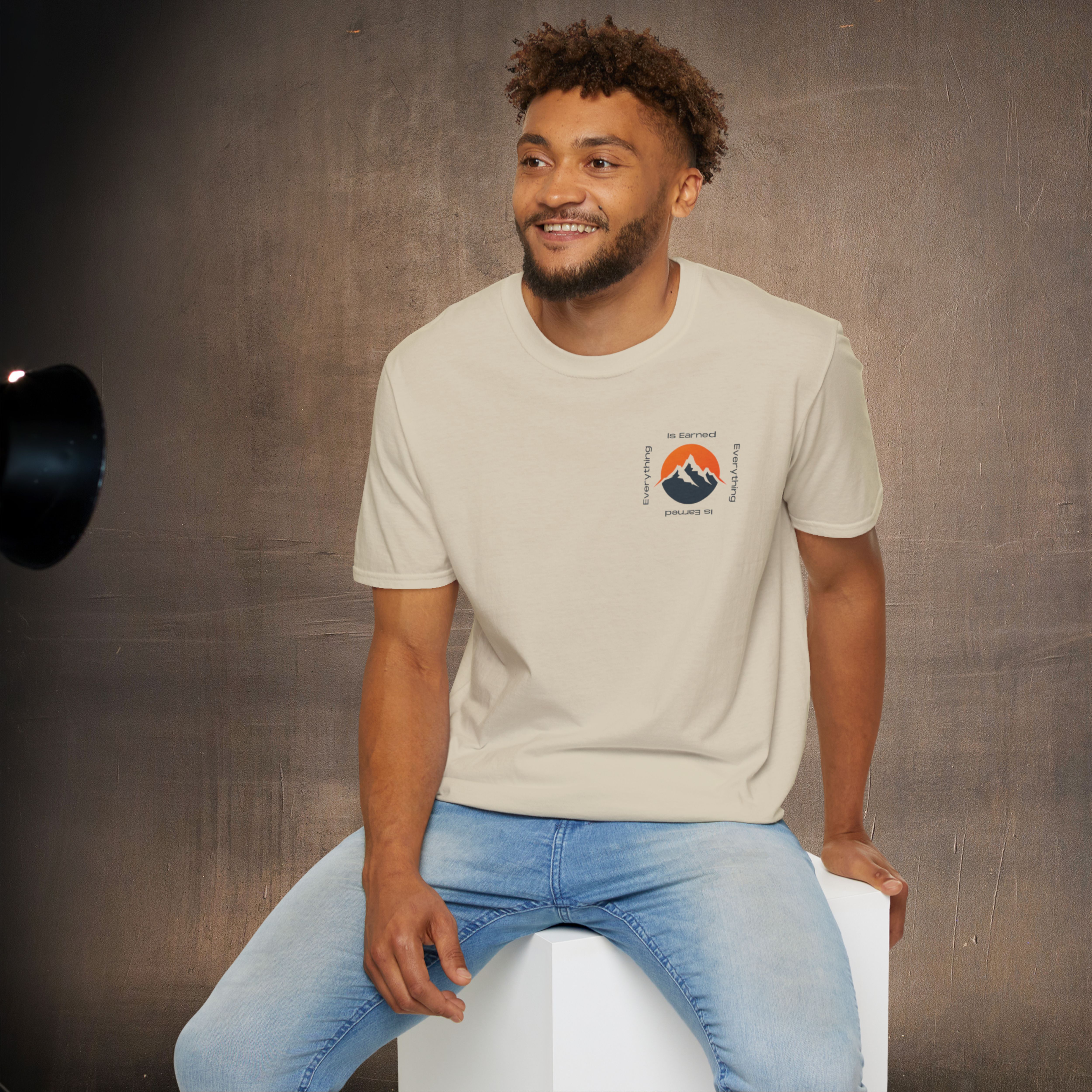 Everything is Earned Tee, Motivational Graphic Shirt, Inspirational Unisex Top, Empowering Quote Clothing, Positive Vibes Tee product thumbnail image Everything is Earned Tee, Motivational Graphic Shirt, Inspirational Unisex Top, Empowering Quote Clothing, Positive Vibes Tee product thumbnail image