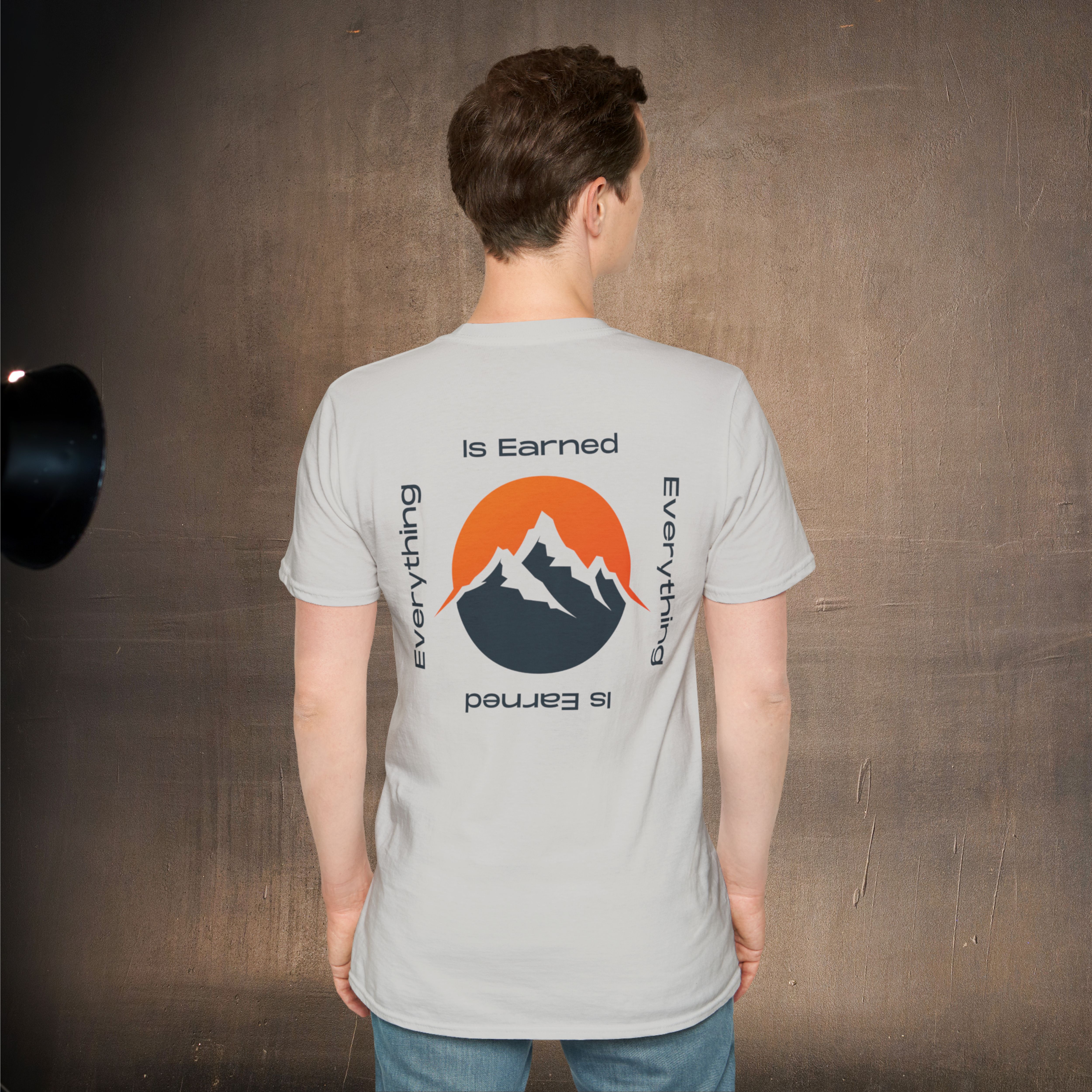 Everything is Earned Tee, Motivational Graphic Shirt, Inspirational Unisex Top, Empowering Quote Clothing, Positive Vibes Tee product thumbnail image Everything is Earned Tee, Motivational Graphic Shirt, Inspirational Unisex Top, Empowering Quote Clothing, Positive Vibes Tee product thumbnail image