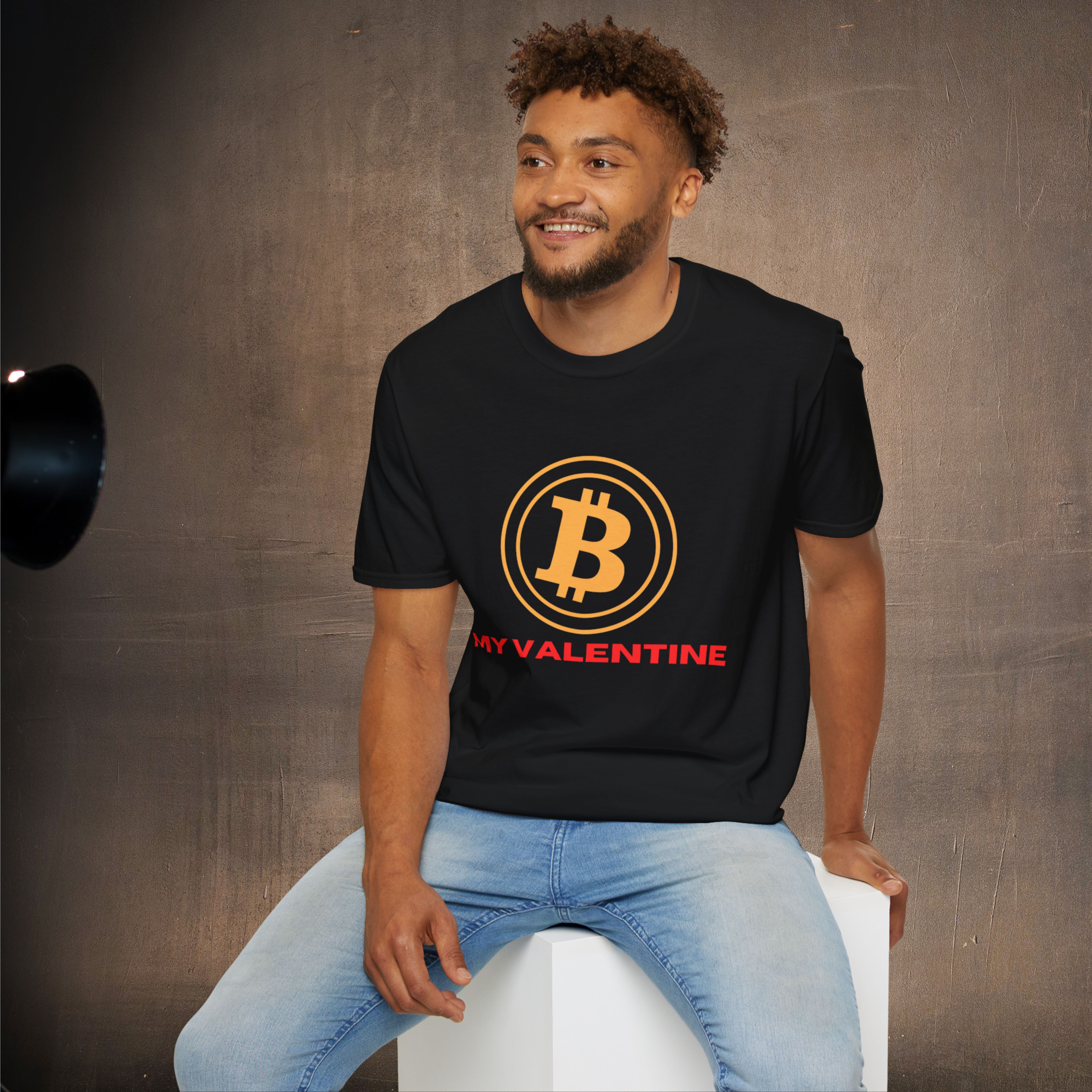 Bitcoin Valentine Unisex T-Shirt, Crypto Lover Gift, Valentine's Day Tee, Bitcoin Shirt, Cryptocurrency Gift product thumbnail image Bitcoin Valentine Unisex T-Shirt, Crypto Lover Gift, Valentine's Day Tee, Bitcoin Shirt, Cryptocurrency Gift product thumbnail image