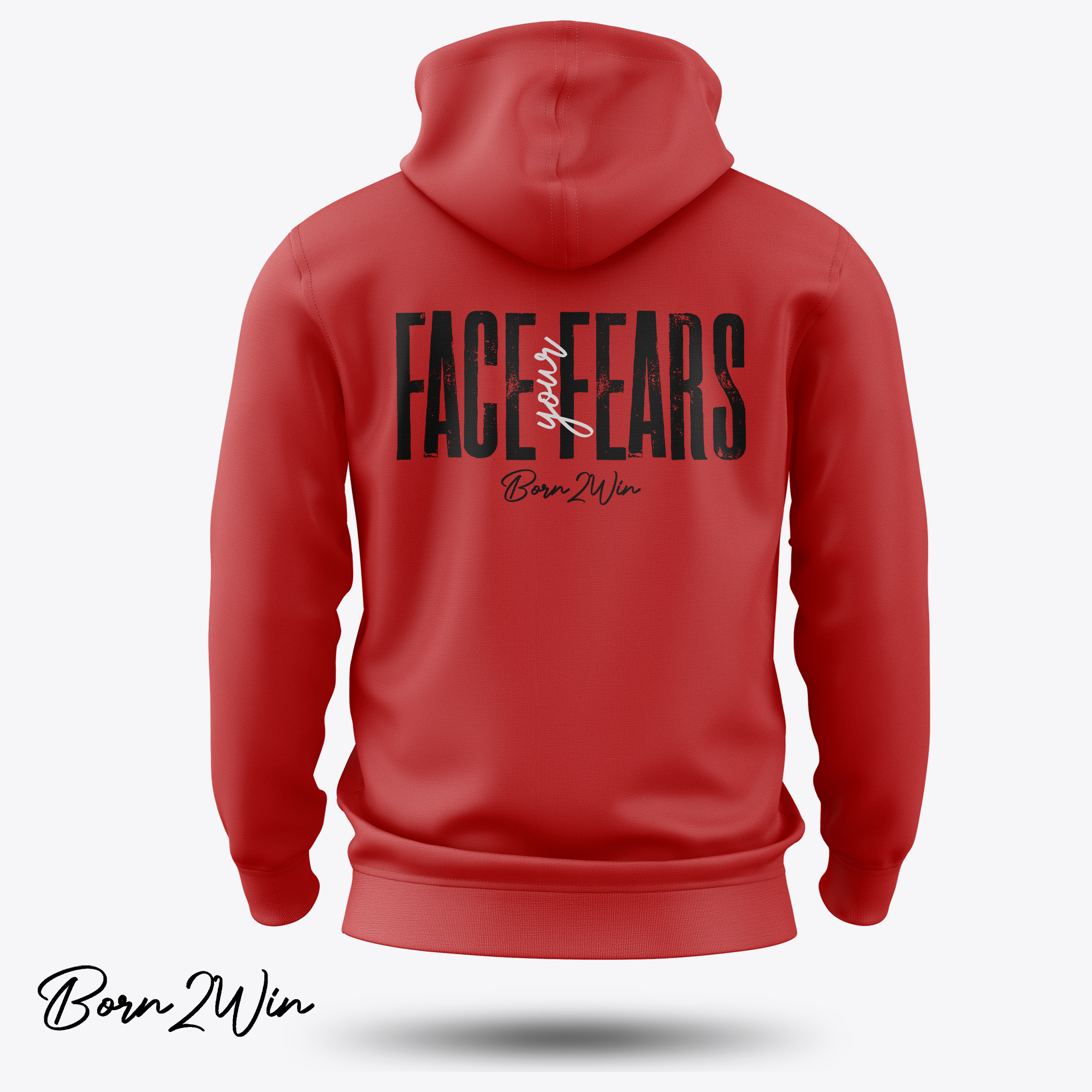 Face Your Fears - Unisex Heavy Blend™ Hooded Sweatshirt product thumbnail image Face Your Fears - Unisex Heavy Blend™ Hooded Sweatshirt product thumbnail image