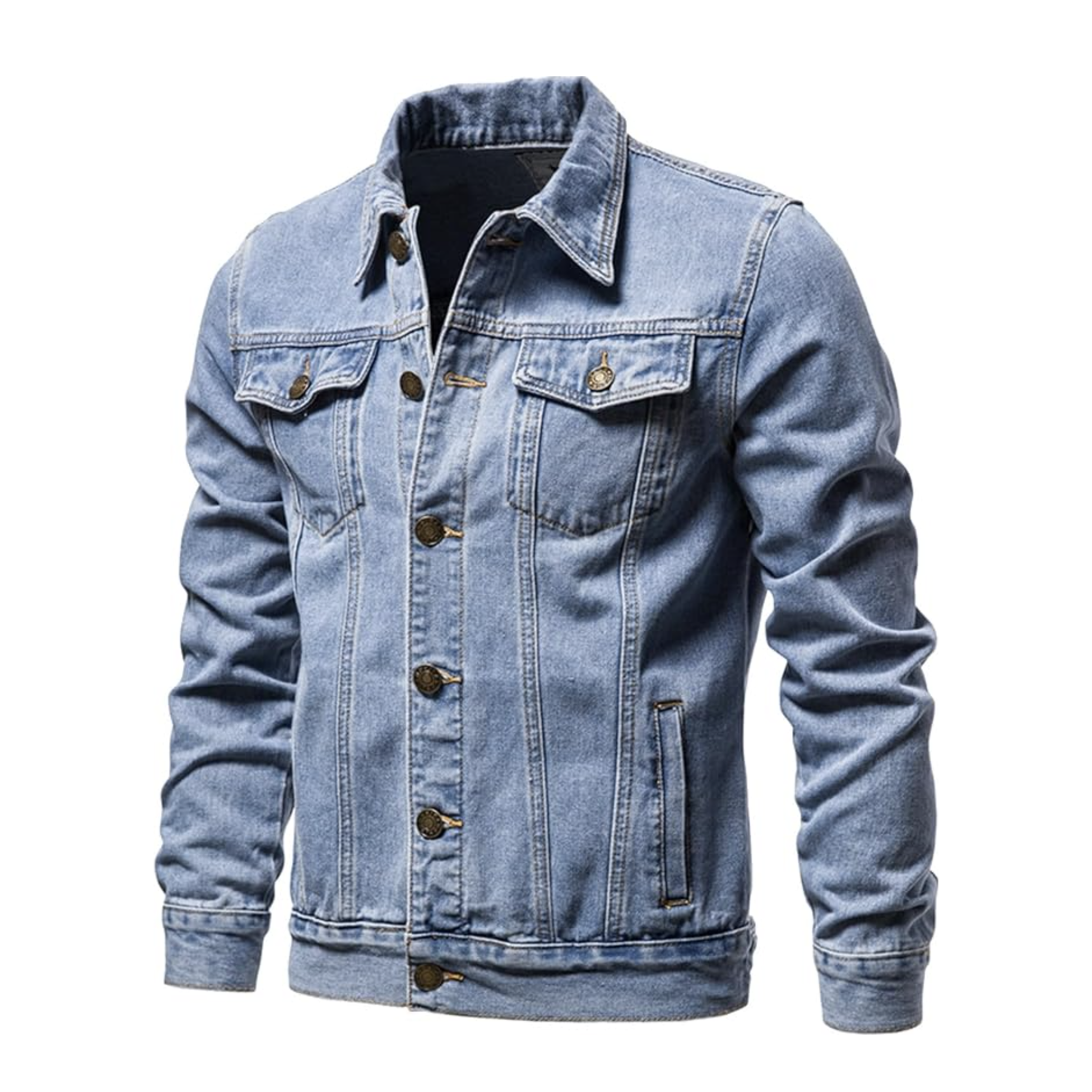 Men's Badass Denim Jacket product thumbnail image Men's Badass Denim Jacket product thumbnail image