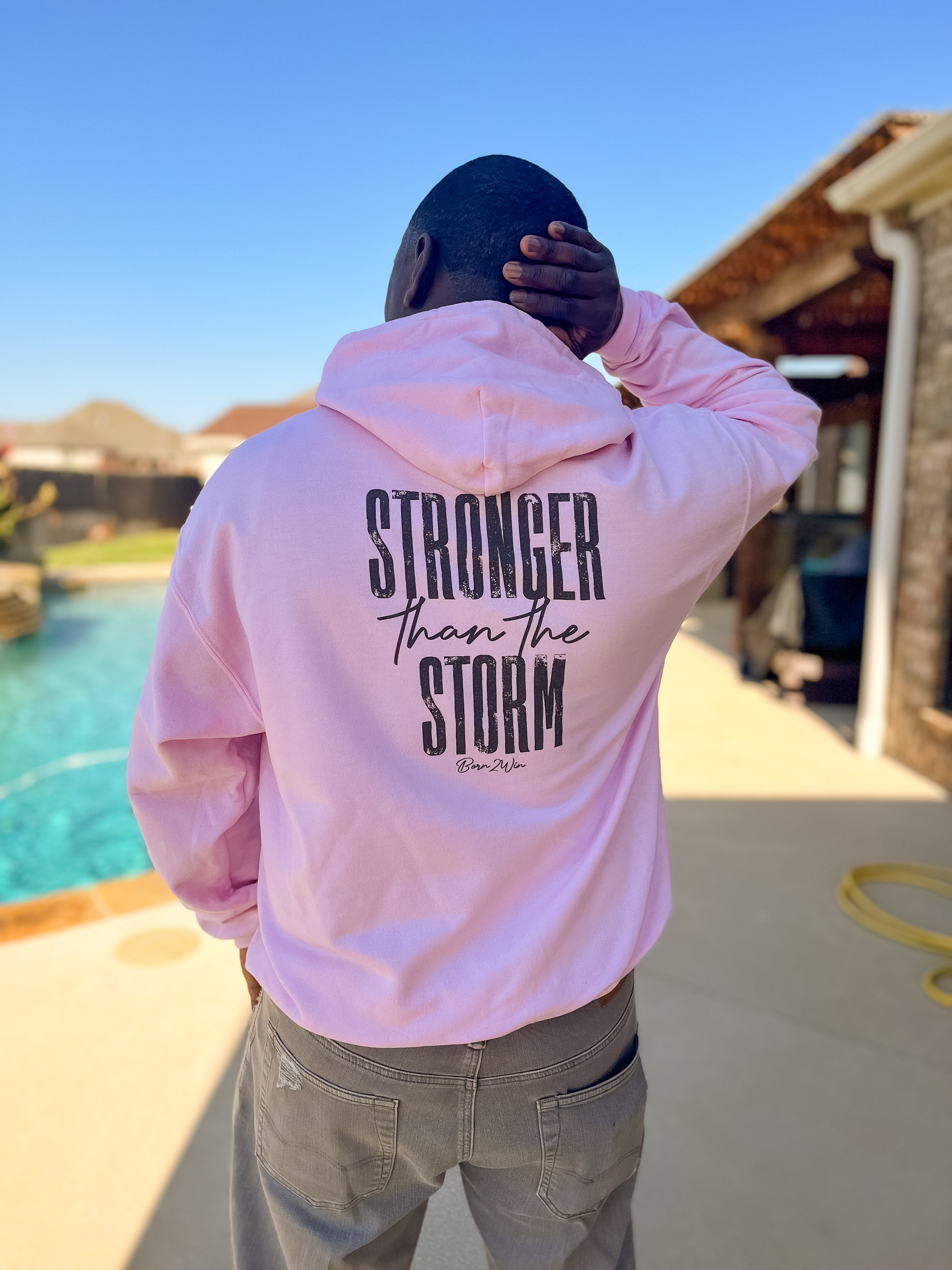 Stronger Than The Storm Hoodie product thumbnail image Stronger Than The Storm Hoodie product thumbnail image