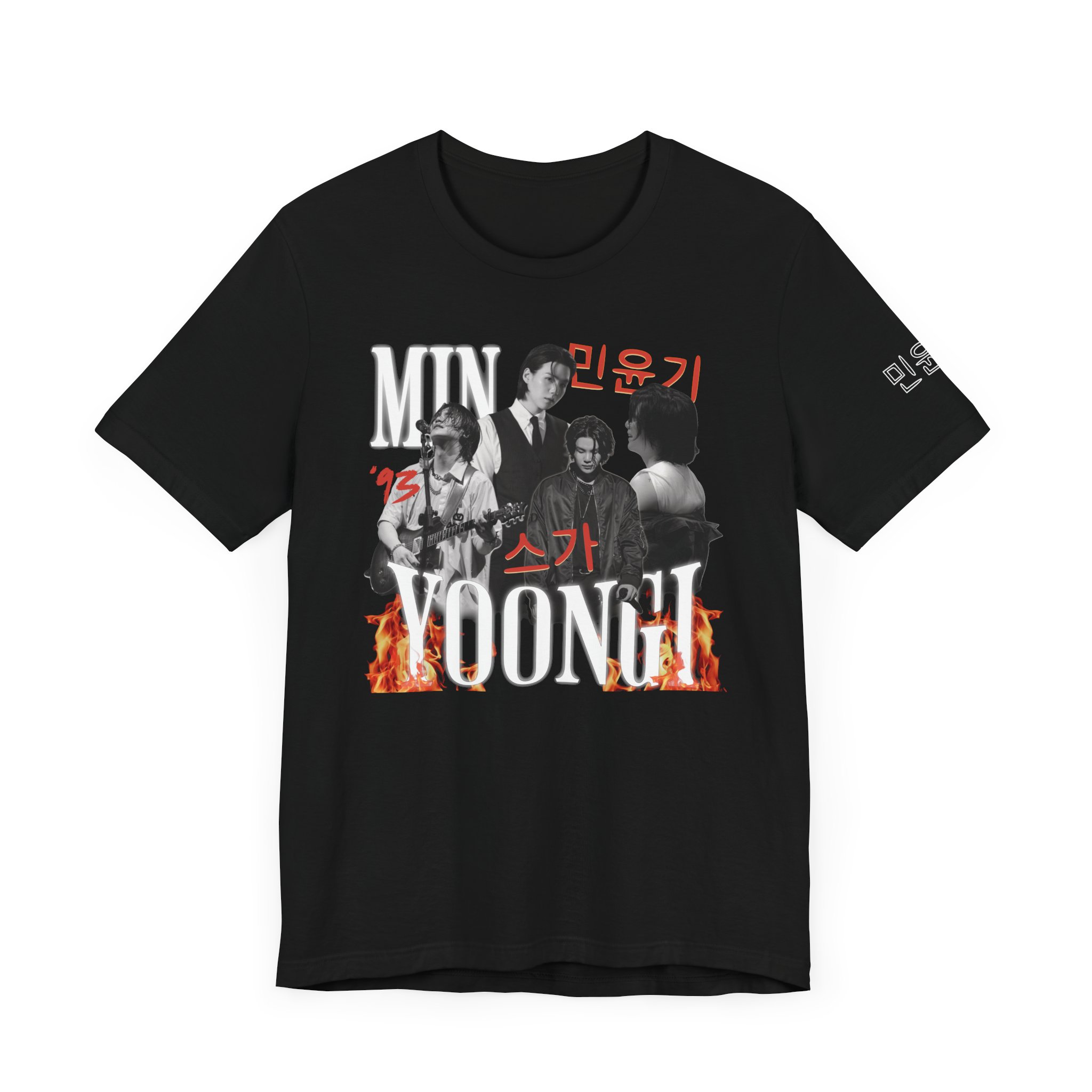 Suga Bias Shirt with Sleeve Print, Designed for Army by Army product thumbnail image Suga Bias Shirt with Sleeve Print, Designed for Army by Army product thumbnail image