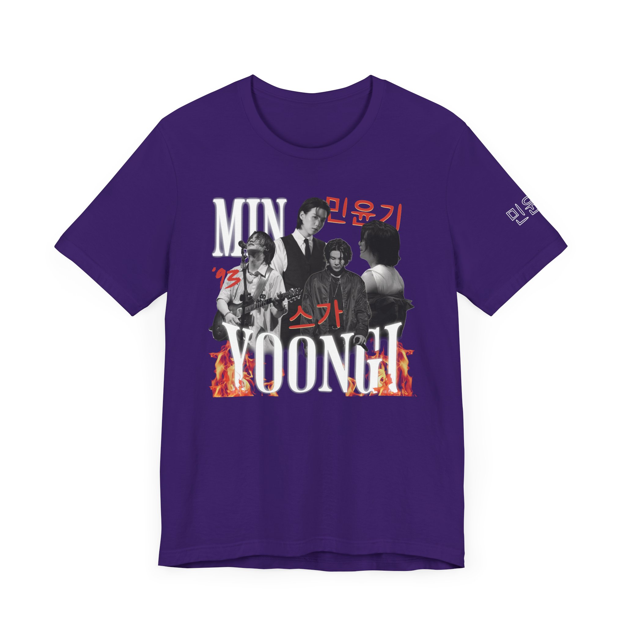Suga Bias Shirt with Sleeve Print, Designed for Army by Army product thumbnail image Suga Bias Shirt with Sleeve Print, Designed for Army by Army product thumbnail image