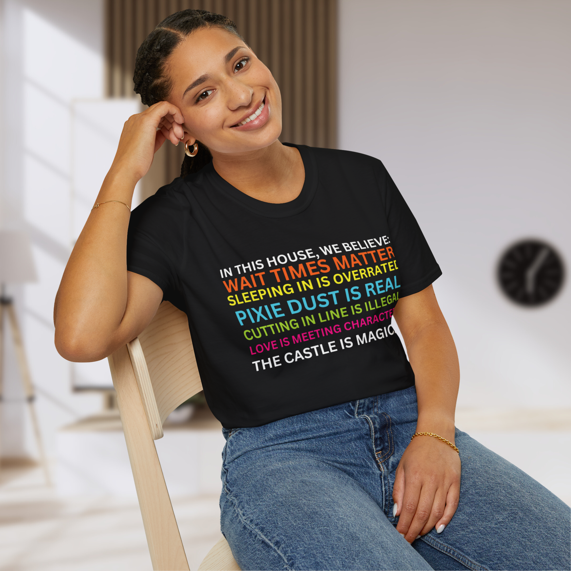 In This House We Believe Theme Park Shirt product thumbnail image In This House We Believe Theme Park Shirt product thumbnail image