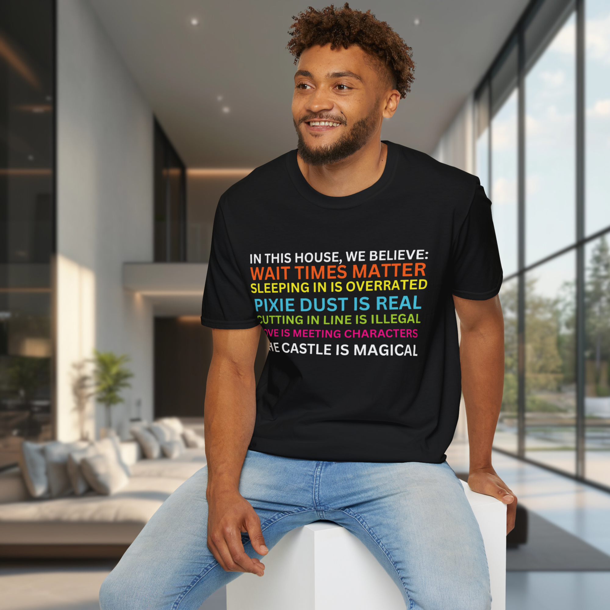 In This House We Believe Theme Park Shirt product thumbnail image In This House We Believe Theme Park Shirt product thumbnail image