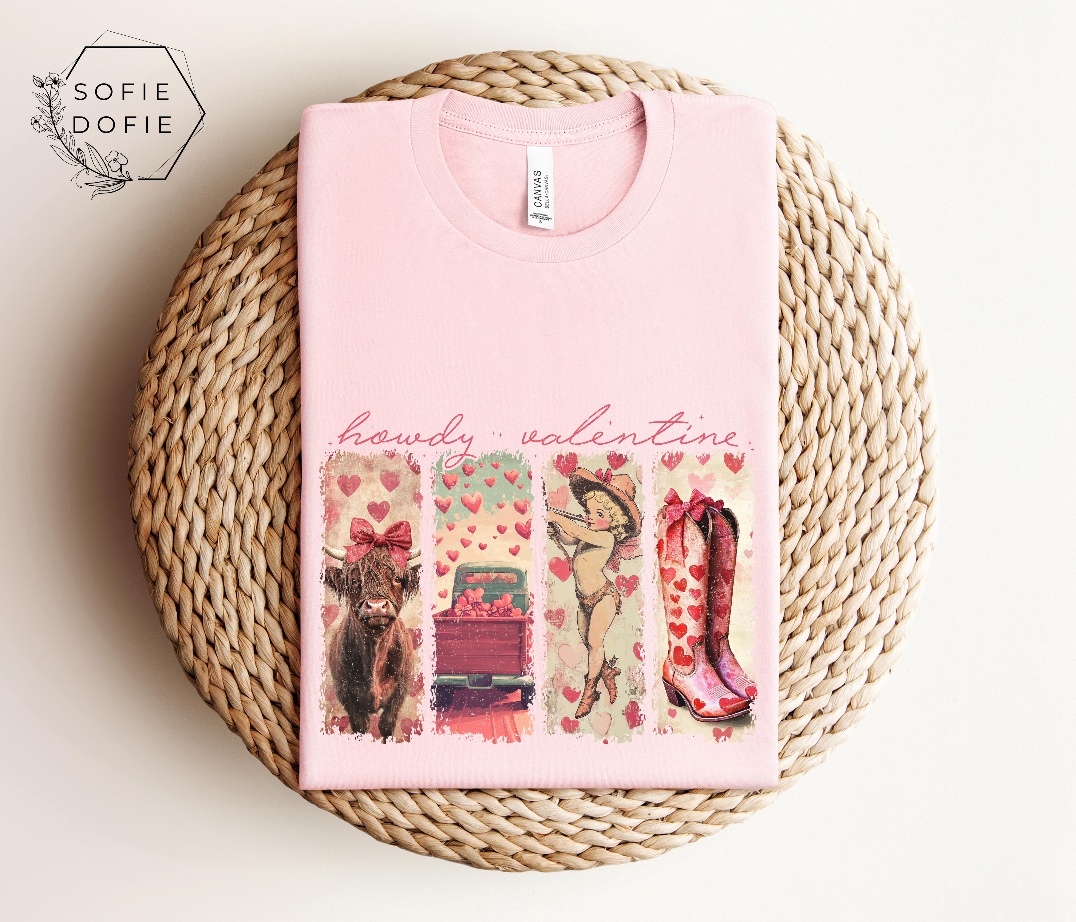 Cowgirl Valentines Shirt, Howdy Valentines Western Shirt, Cowgirl Boots Galentines Shirt