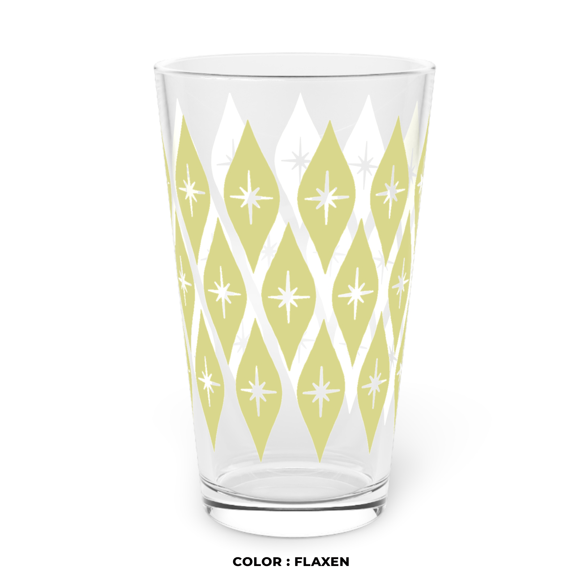 Retro Ogee Pint Glass in Flaxen product thumbnail image