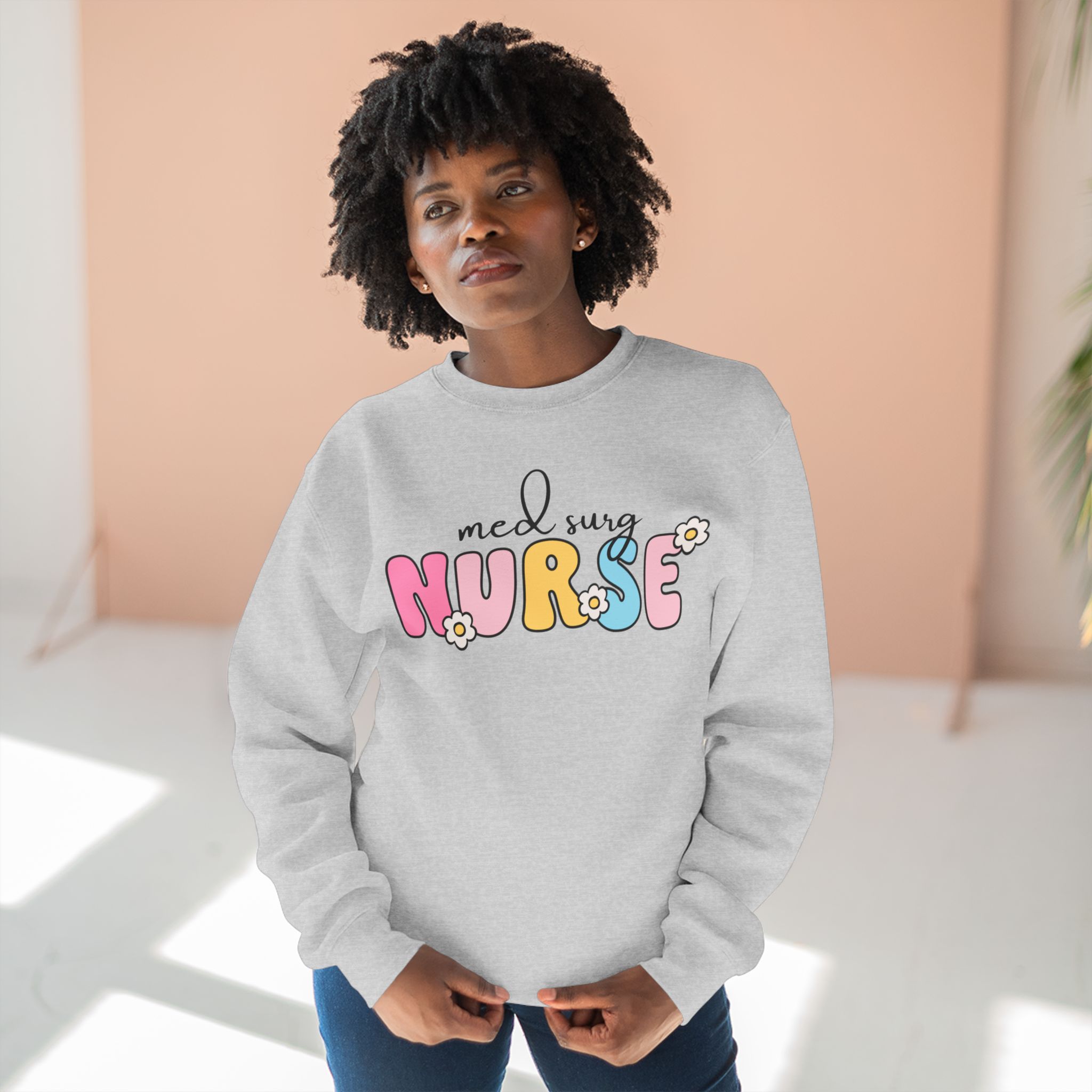 Med-SURG Unisex Crewneck Sweatshirt product thumbnail image