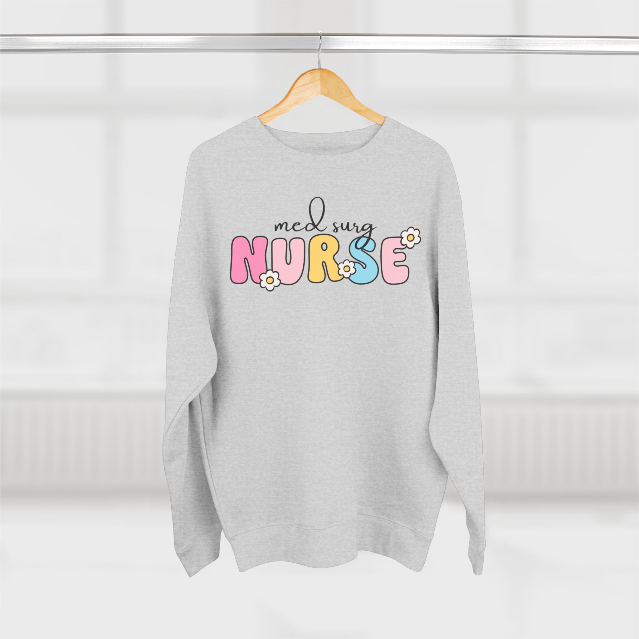 Med-SURG Unisex Crewneck Sweatshirt product thumbnail image Med-SURG Unisex Crewneck Sweatshirt product thumbnail image