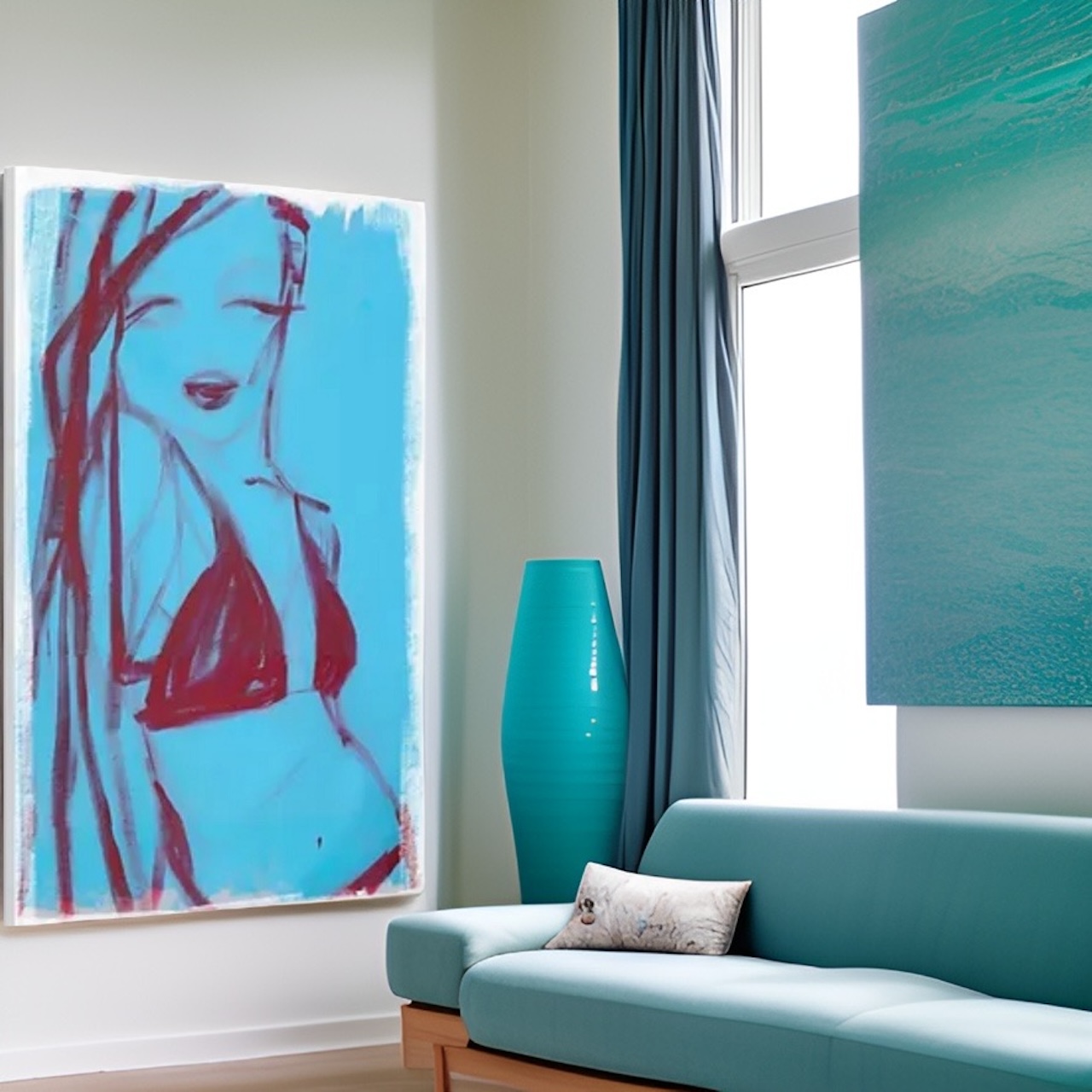 Canvas Print: Forever Summer 30'x40' product thumbnail image Canvas Print: Forever Summer 30'x40' product thumbnail image