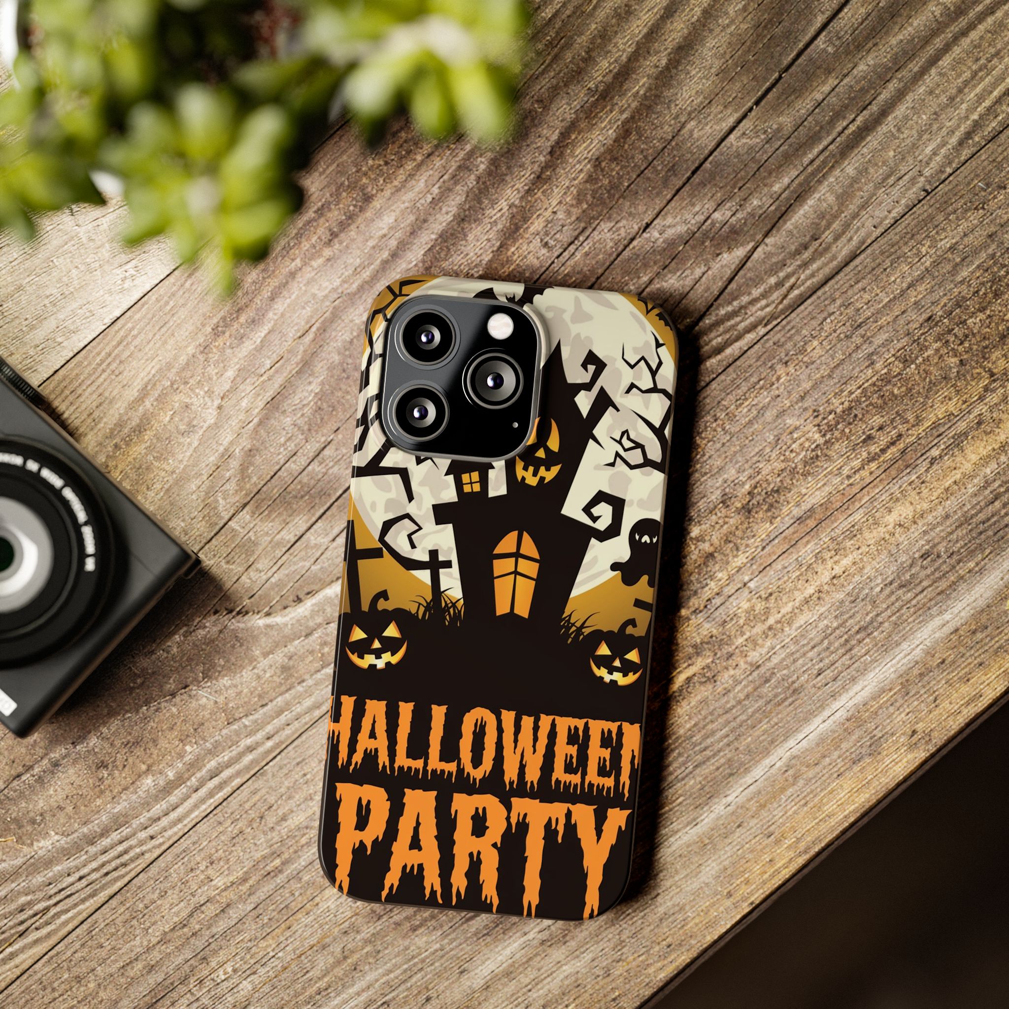 Halloween party - For Slim IPhone Cases (From IPhone 7 plus - To IPhone 15 Pro Slim) product thumbnail image Halloween party - For Slim IPhone Cases (From IPhone 7 plus - To IPhone 15 Pro Slim) product thumbnail image