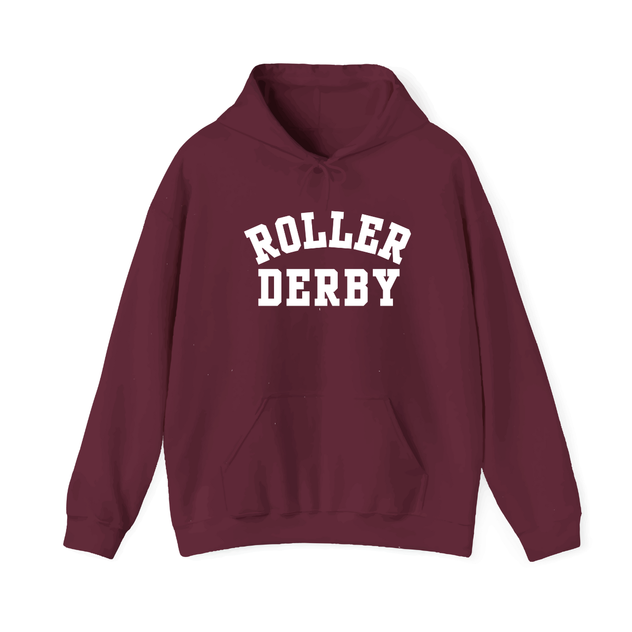 Varsity Roller Derby Hoodie - Maroon product thumbnail image Varsity Roller Derby Hoodie - Maroon product thumbnail image