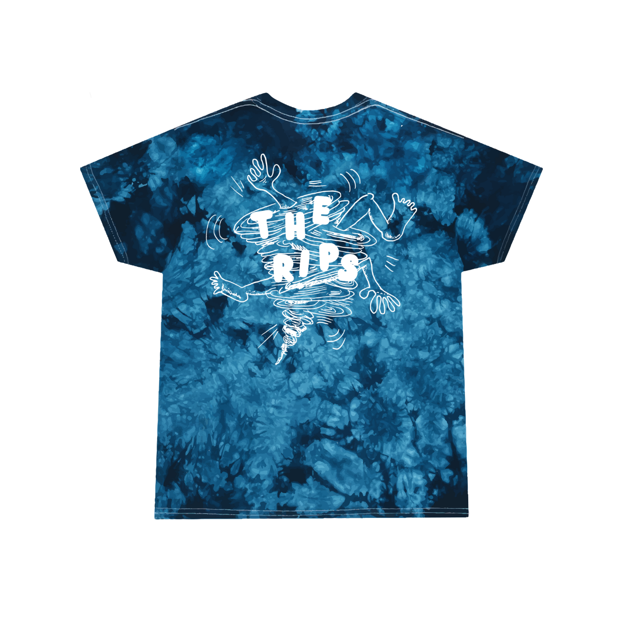 The Rips Tie-Dye Tee - Blue product thumbnail image The Rips Tie-Dye Tee - Blue product thumbnail image