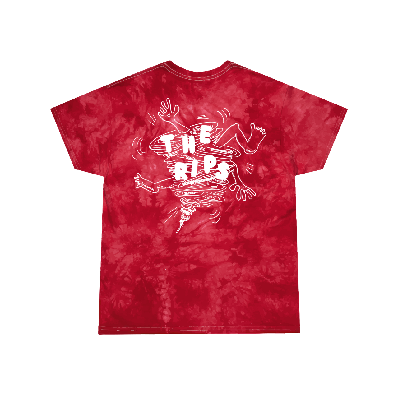 The Rips Tie-Dye Tee - Red product thumbnail image The Rips Tie-Dye Tee - Red product thumbnail image