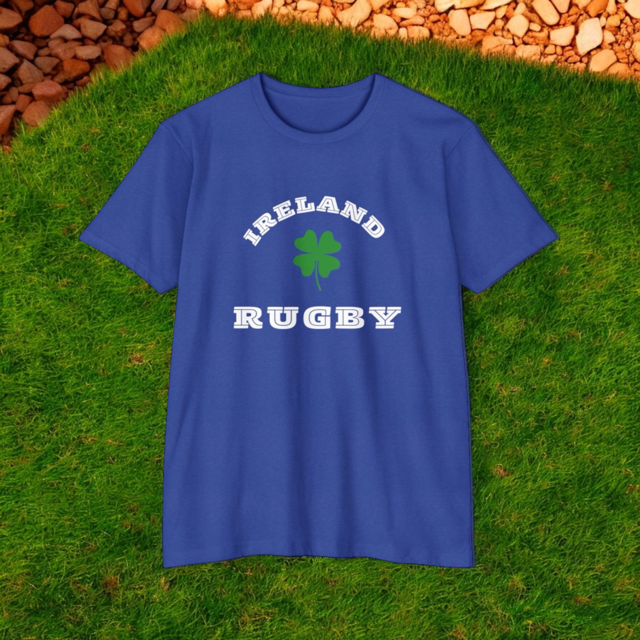 Ireland Rugby /Wh Unisex CVC Jersey T-shirt Ireland Rugby /Wh Unisex CVC Jersey T-shirt