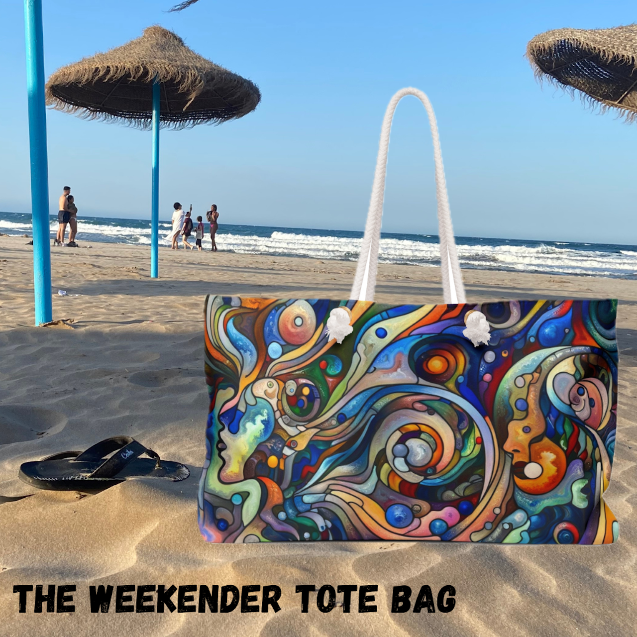 Cosmic Dreams Weekender Bag product thumbnail image Cosmic Dreams Weekender Bag product thumbnail image