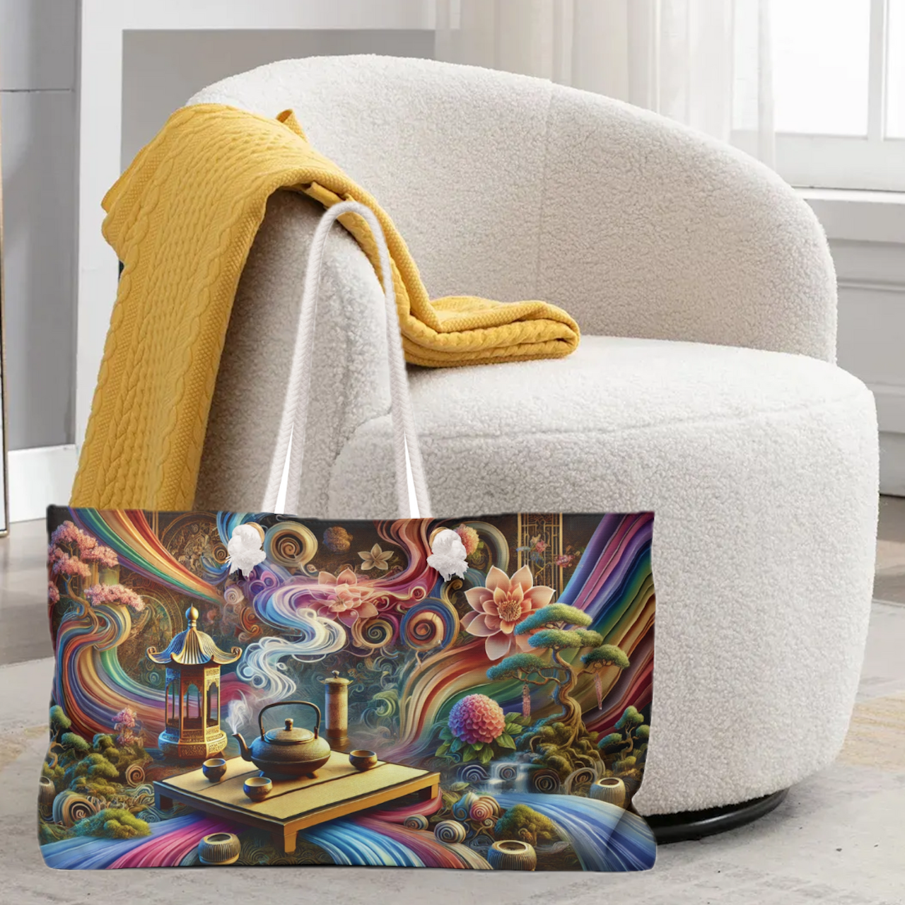Zen Garden Weekender Bag product thumbnail image Zen Garden Weekender Bag product thumbnail image