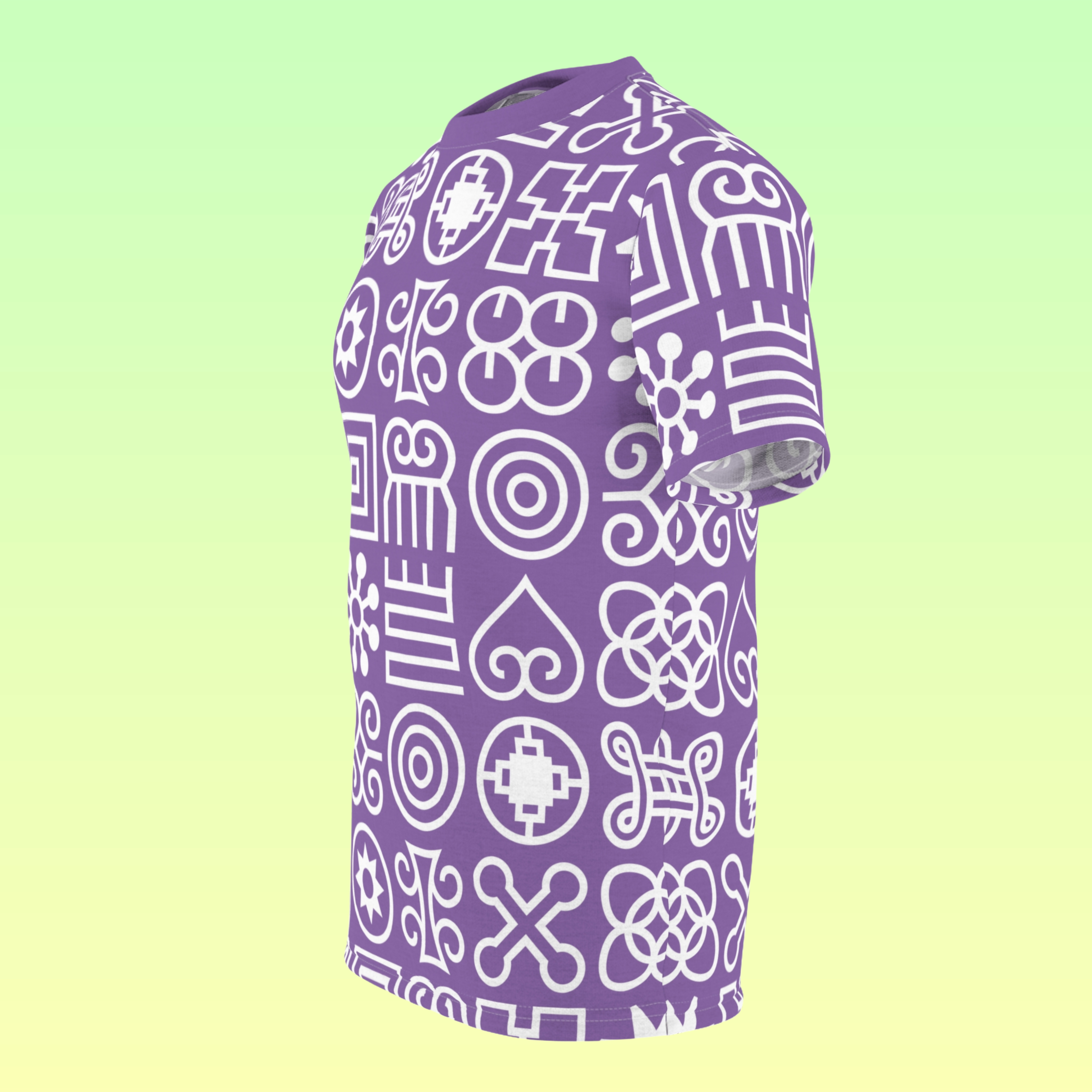 African Adinkra Pattern Unisex Tee product thumbnail image African Adinkra Pattern Unisex Tee product thumbnail image