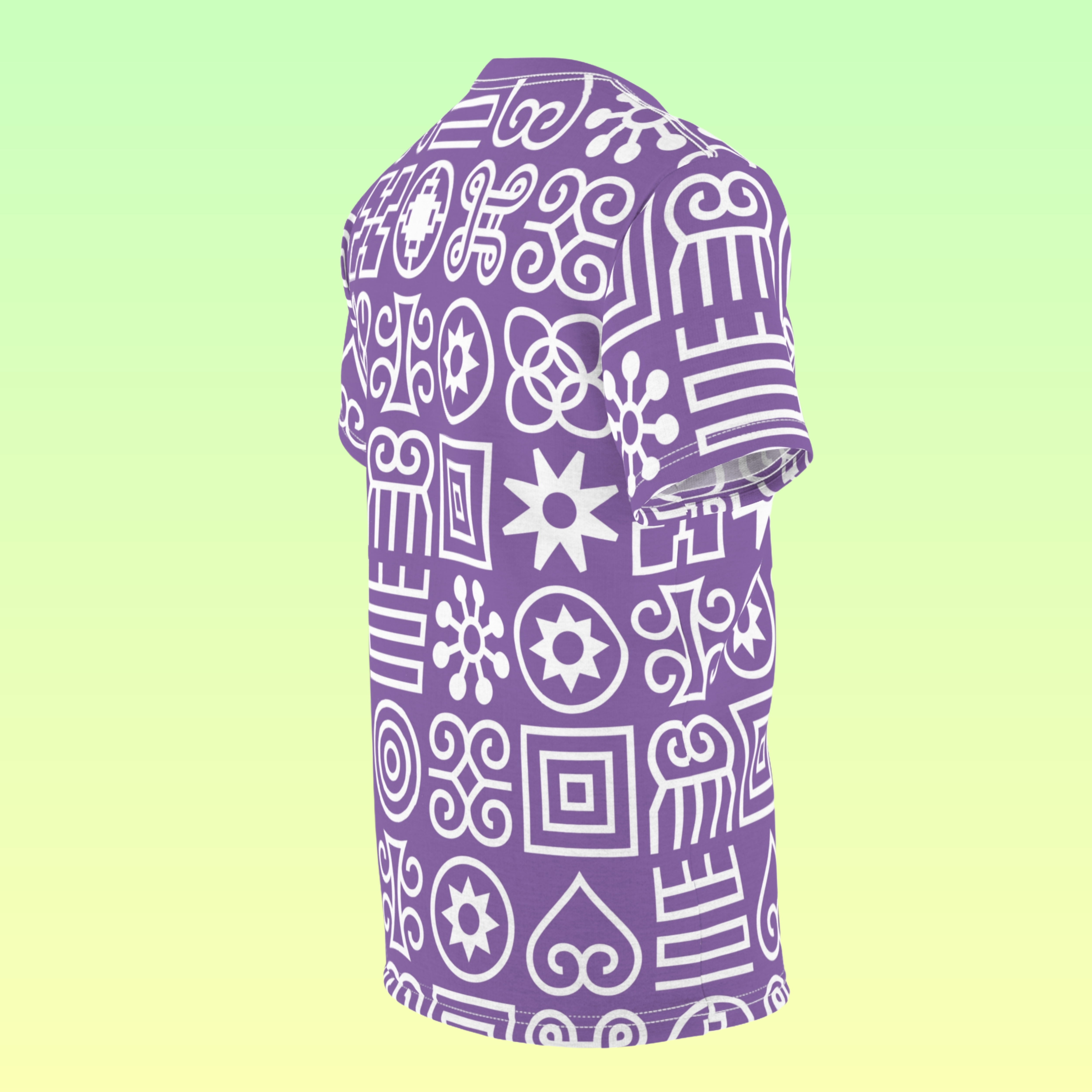 African Adinkra Pattern Unisex Tee product thumbnail image African Adinkra Pattern Unisex Tee product thumbnail image