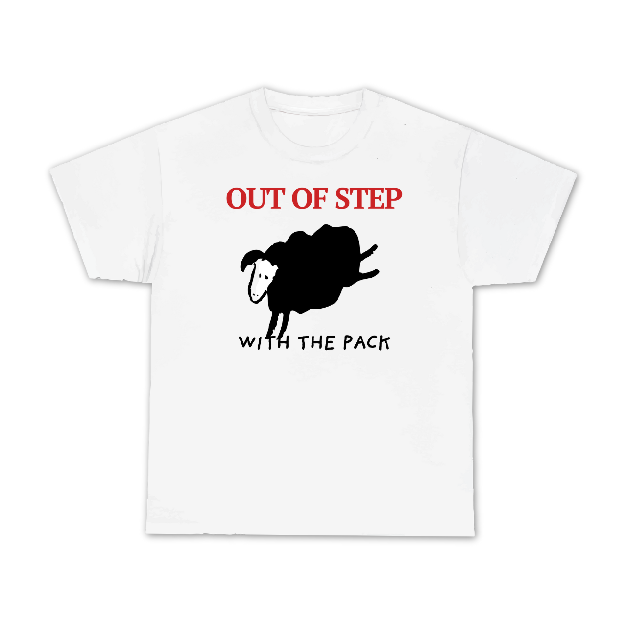 Out of Step Pack Tee - White product thumbnail image Out of Step Pack Tee - White product thumbnail image