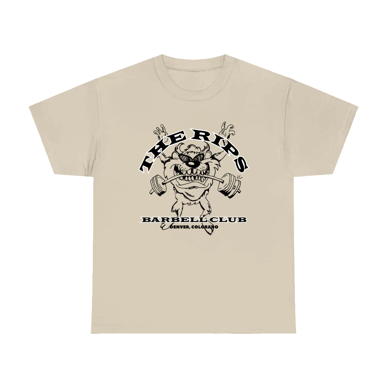 Barbell Club Tee - Sand product thumbnail image Barbell Club Tee - Sand product thumbnail image