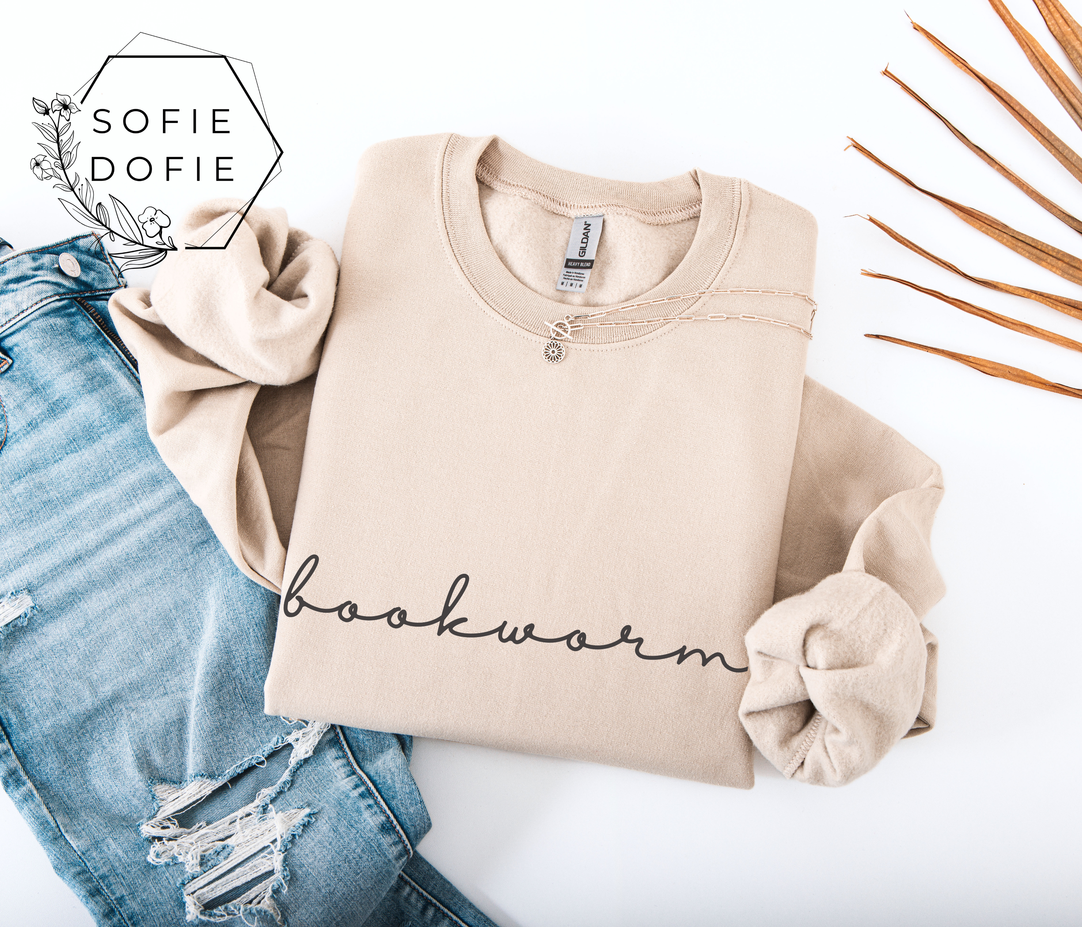 Bookworm Crewneck Sweatshirt product thumbnail image Bookworm Crewneck Sweatshirt product thumbnail image