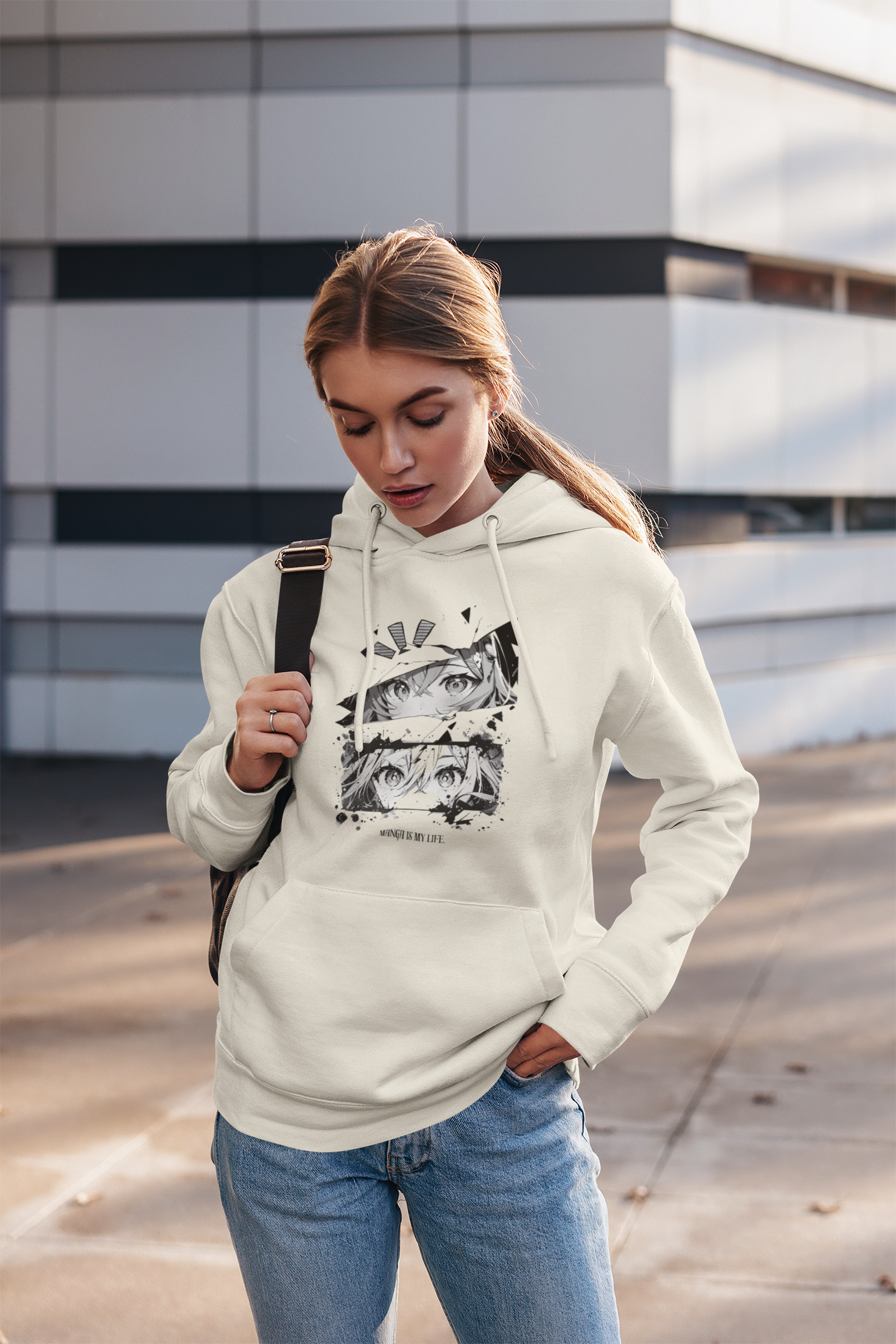 Anime Inspired Lightweight Hooded Sweatshirt, Memories in My Life Design, Unisex Hoodie, Anime Sweatshirt, Lightweight Hooded Sweater, product thumbnail image Anime Inspired Lightweight Hooded Sweatshirt, Memories in My Life Design, Unisex Hoodie, Anime Sweatshirt, Lightweight Hooded Sweater, product thumbnail image
