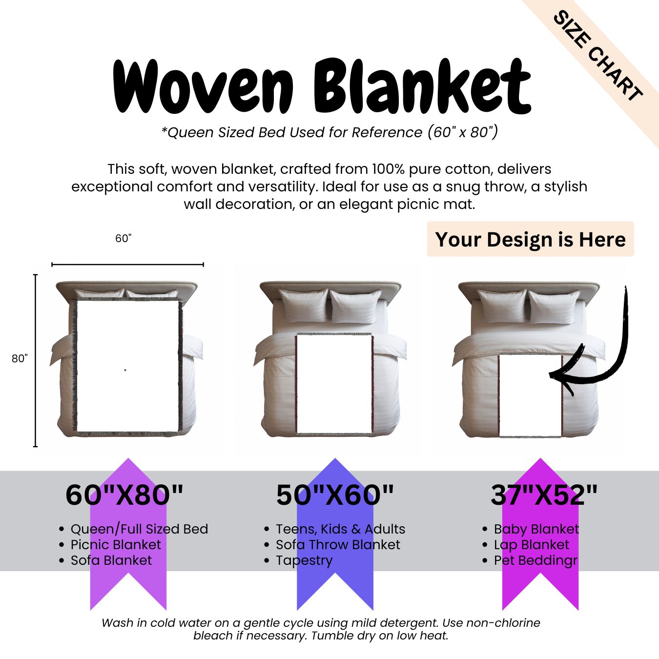 Woven Blanket - Otter Couple Love Pun, Home Decor Throw product thumbnail image